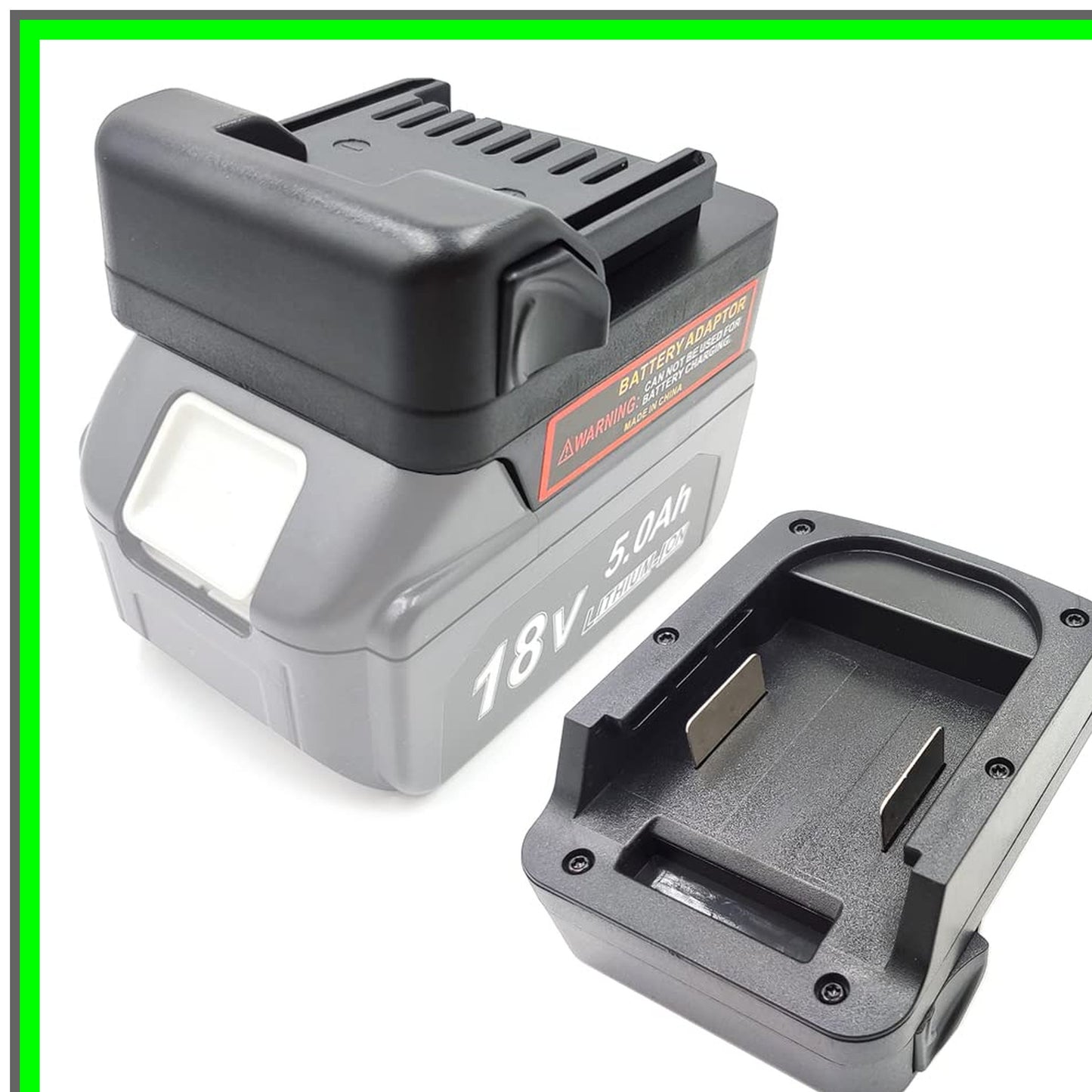 Versatile 18V Battery Adapter for Hitachi and Makita Cordless Tools