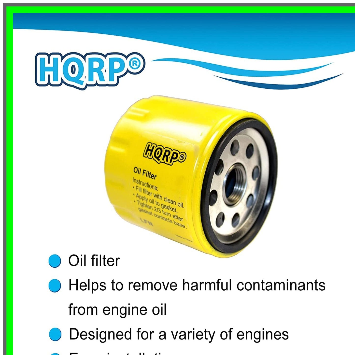 Garden Tractor Oil Filter Replacement for 300 Series 316 317 318 420