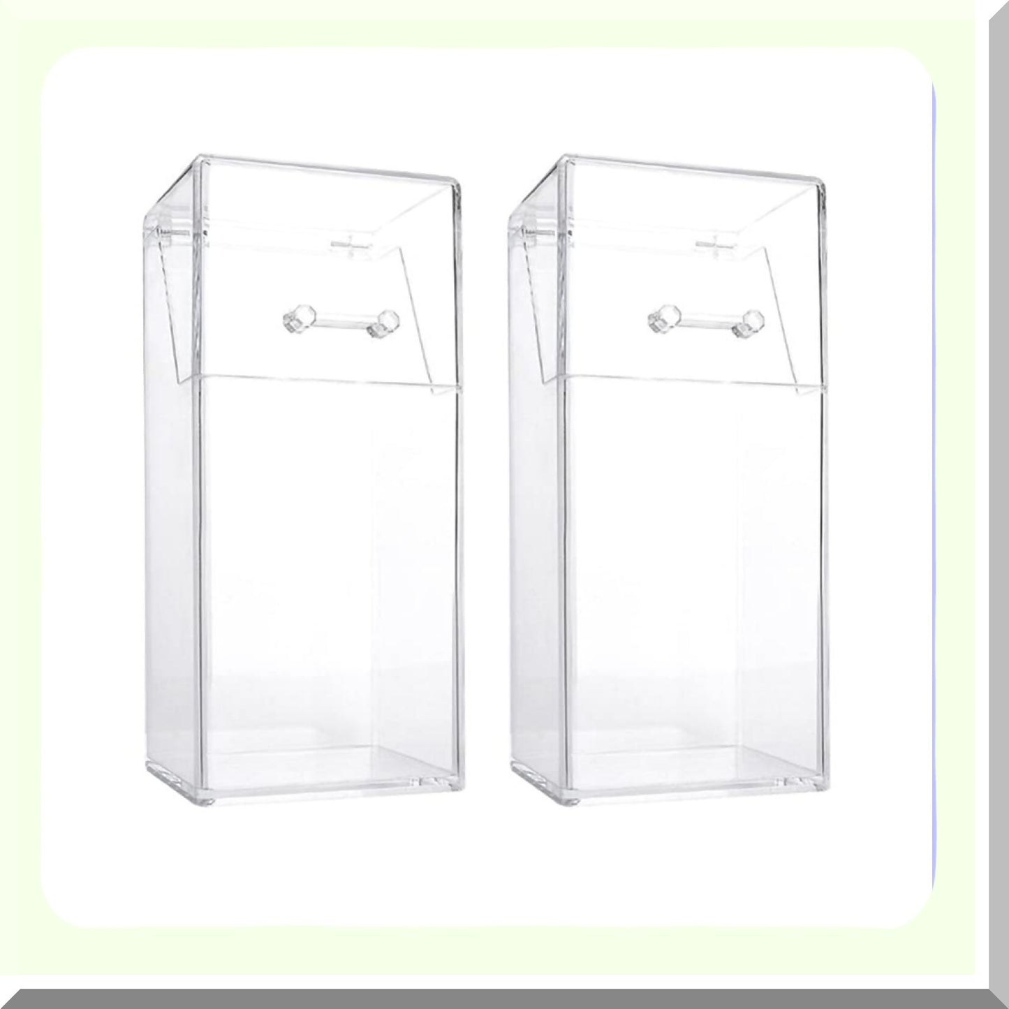 Large Capacity Clear Acrylic Makeup Brush Holder