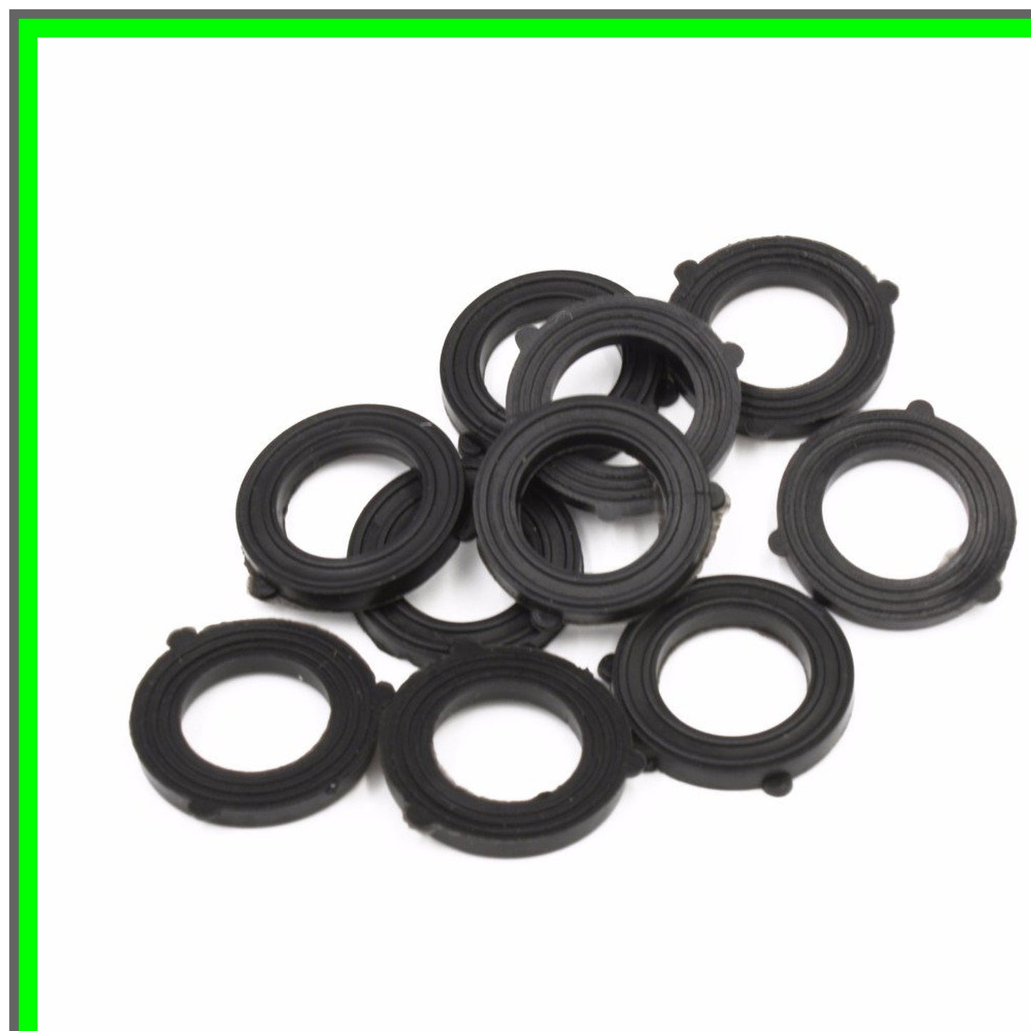 Durable Rubber Washers for Heavy Duty Garden Hose - Pack of 10