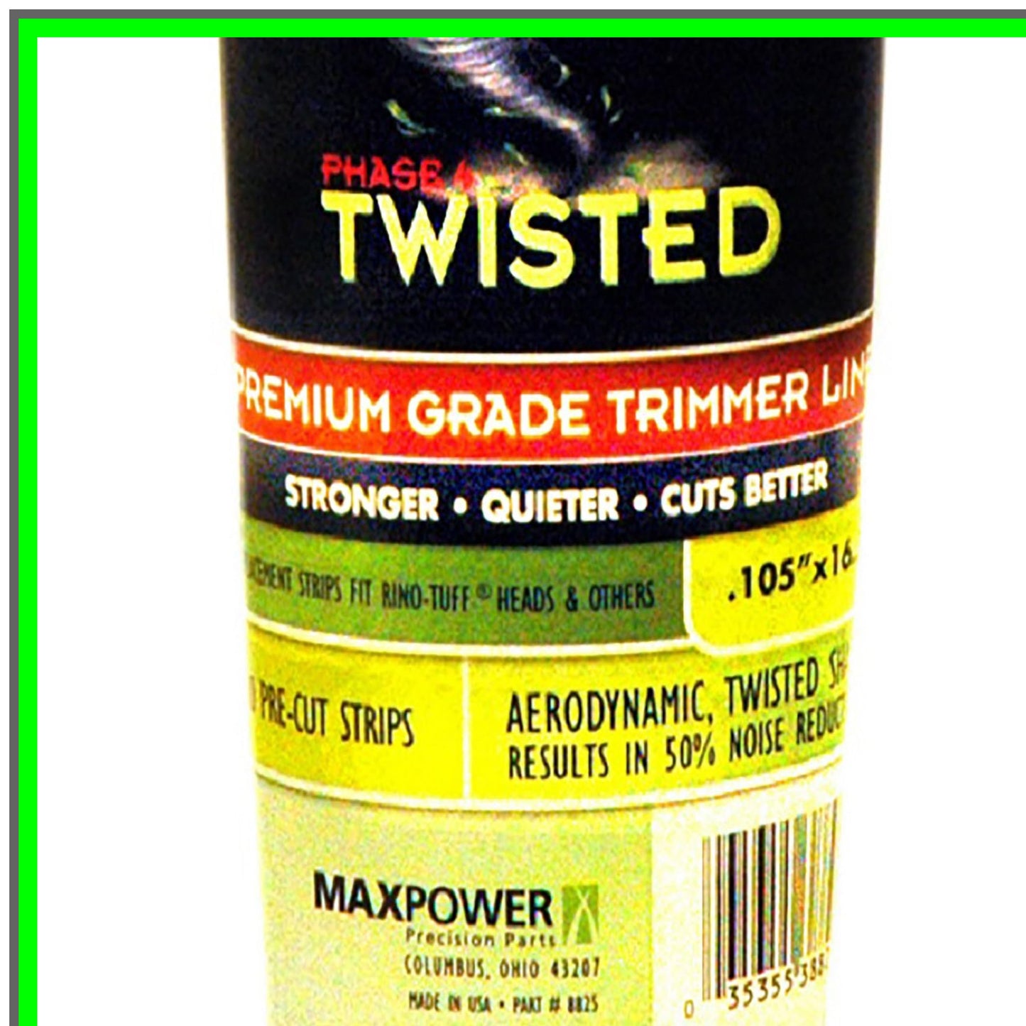Twisted Trimmer Line 105-Inch Pre-Cut 10 Pack for Efficient Lawn Care