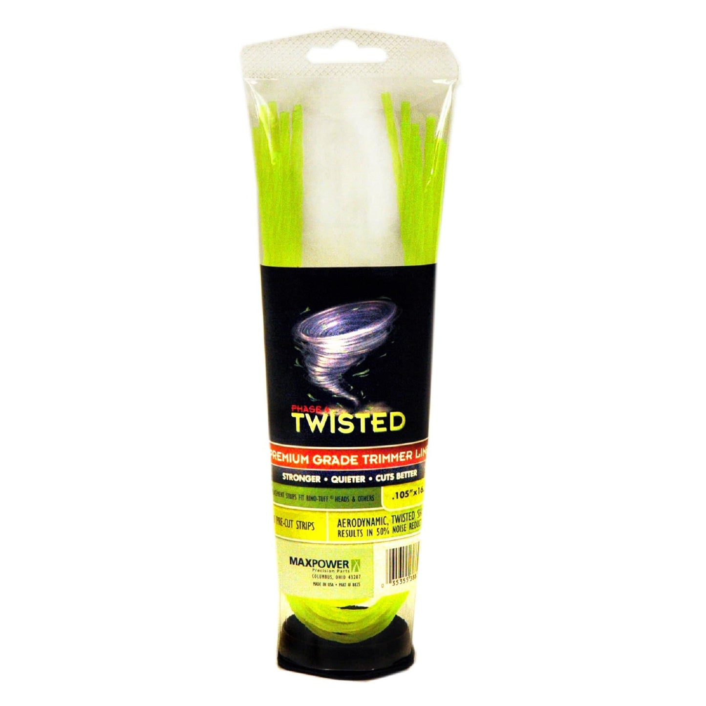 Twisted Trimmer Line 105-Inch Pre-Cut 10 Pack for Efficient Lawn Care