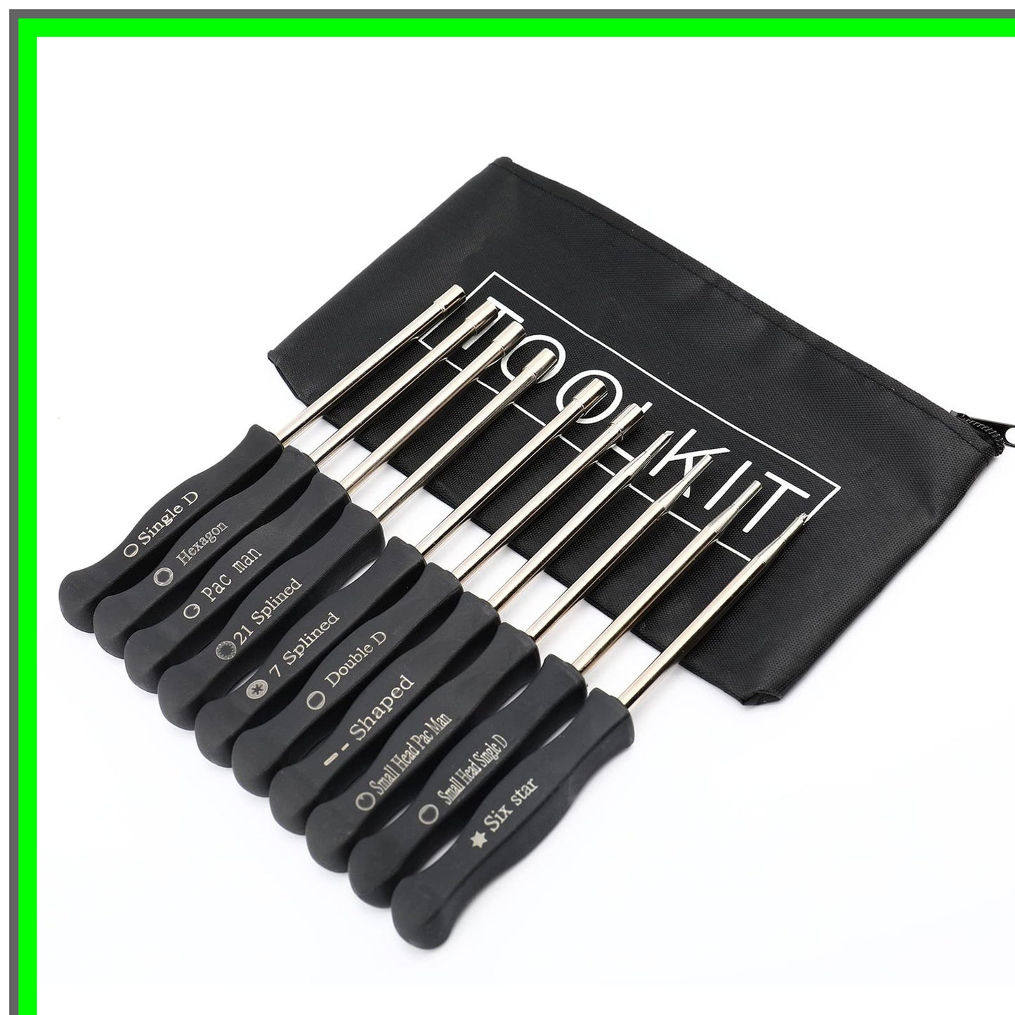 Carburetor Tune-Up Kit 10-Piece Set for Small Engine and Trimmer Adjustments