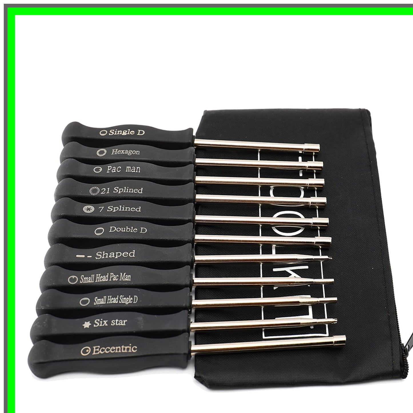 Carburetor Tune-Up Kit 10-Piece Set for Small Engine and Trimmer Adjustments