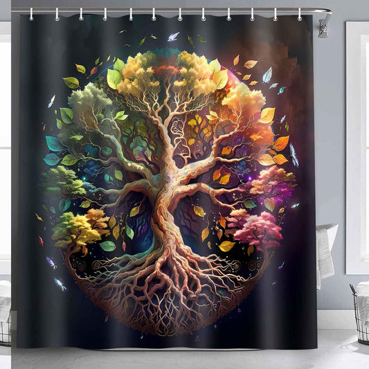 Fantacy Tree Shower Curtain 72x72 Inches