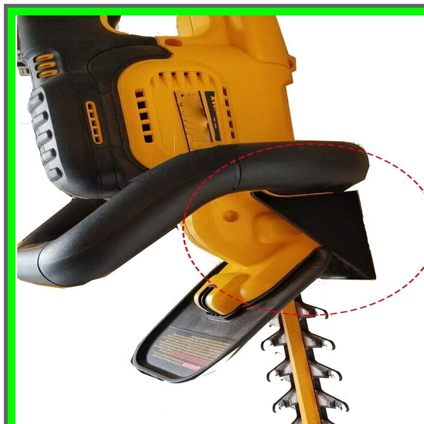 Durable Wall Mount Hanger for 20V Max Hedge Trimmer Storage and Display