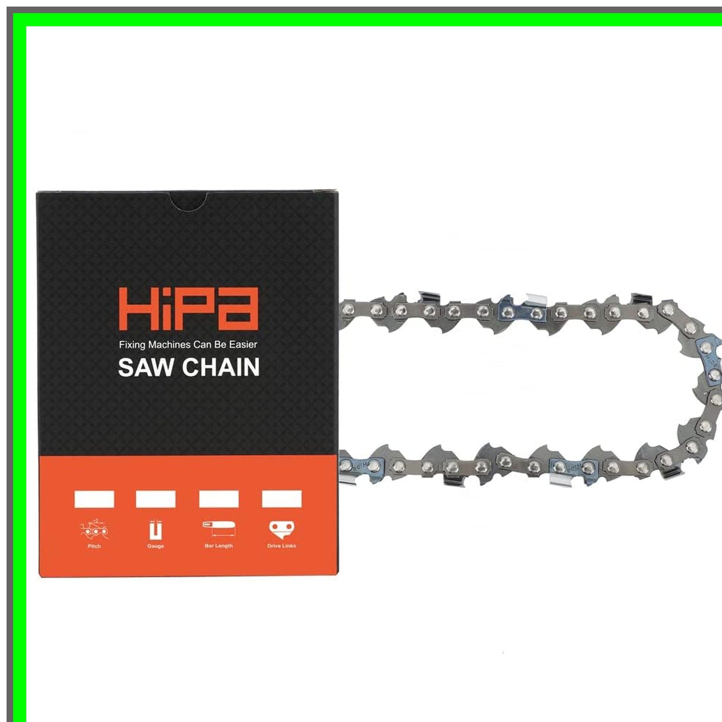 6 Inch Replacement Chainsaw Chain for Milwaukee M12 Hatchet and Remington