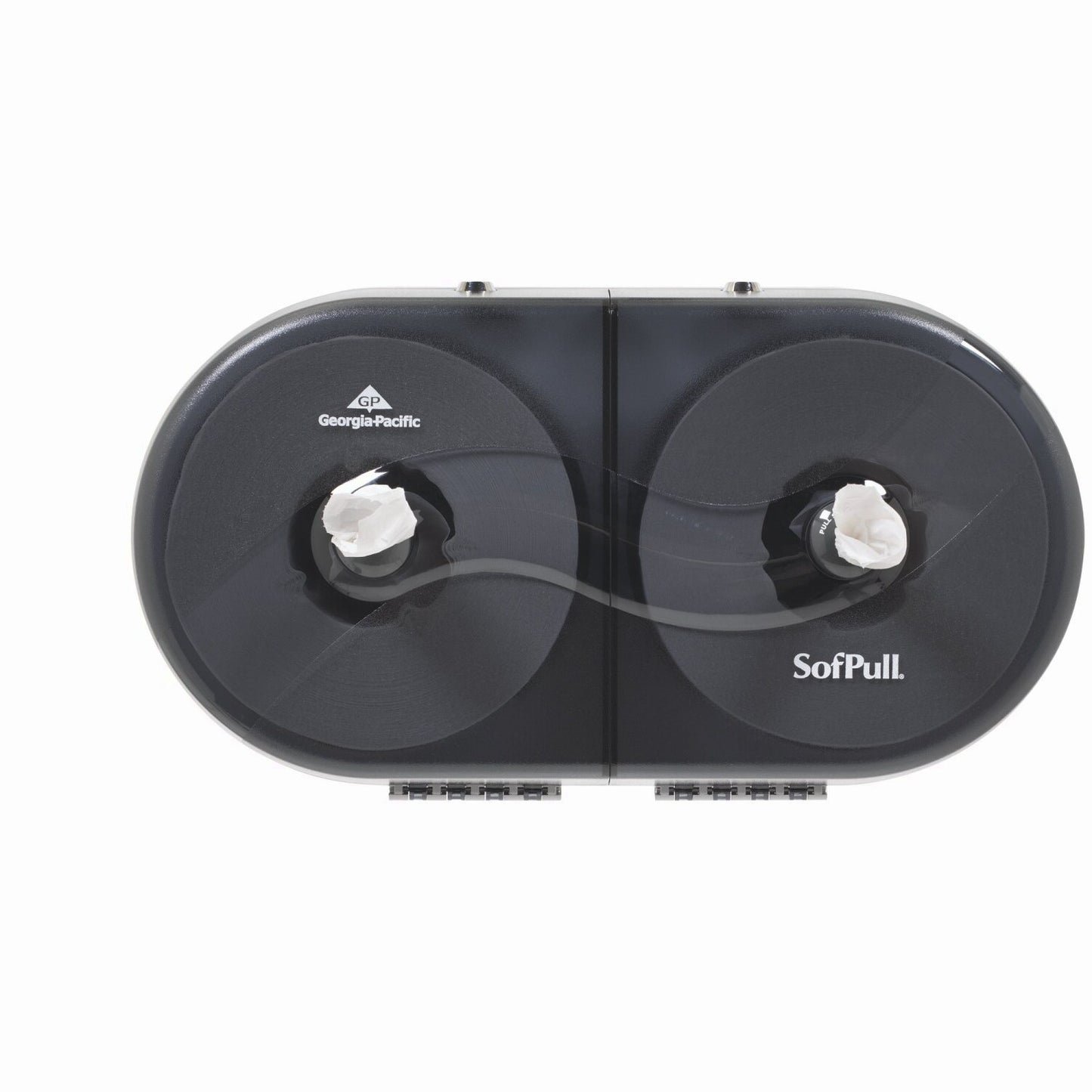Lucent Smoke SofPull Centerpull Tissue Dispenser 20.125"