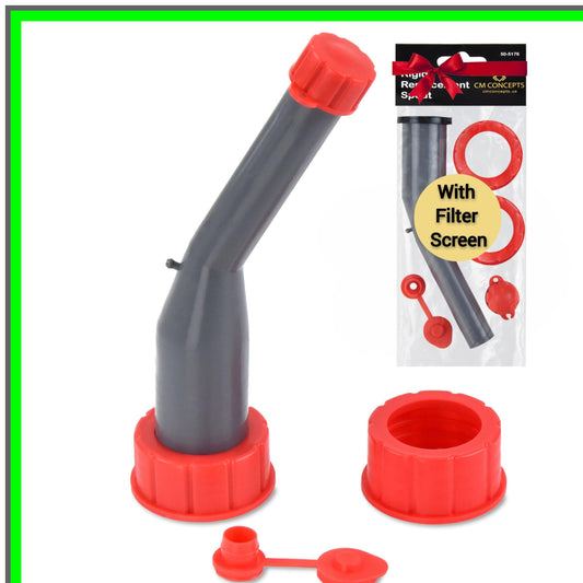 Multiuse Rigid Spout Gas and Water Can Replacement Solution