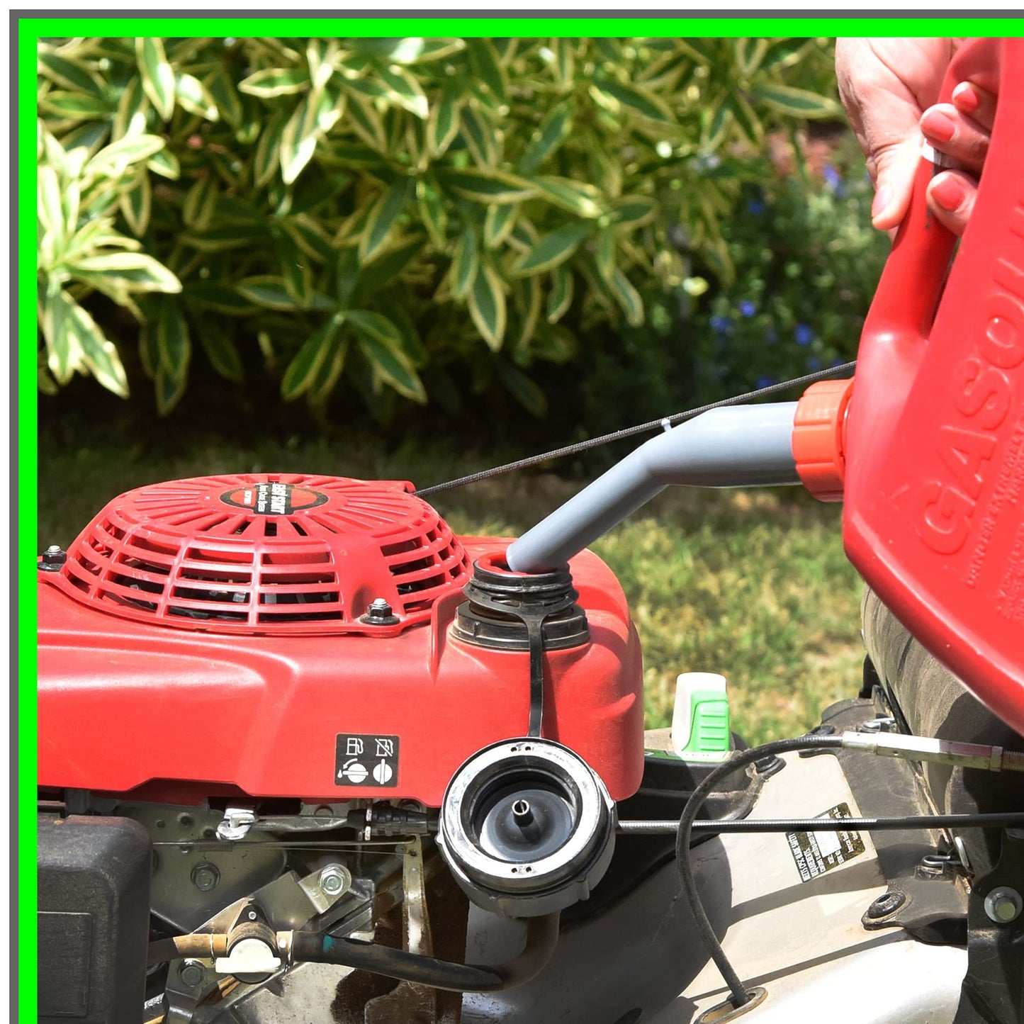 Multiuse Rigid Spout Gas and Water Can Replacement Solution