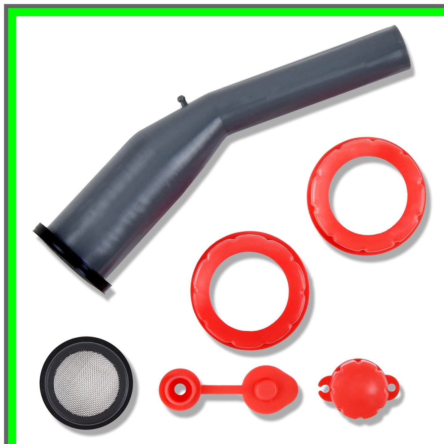 Multiuse Rigid Spout Gas and Water Can Replacement Solution