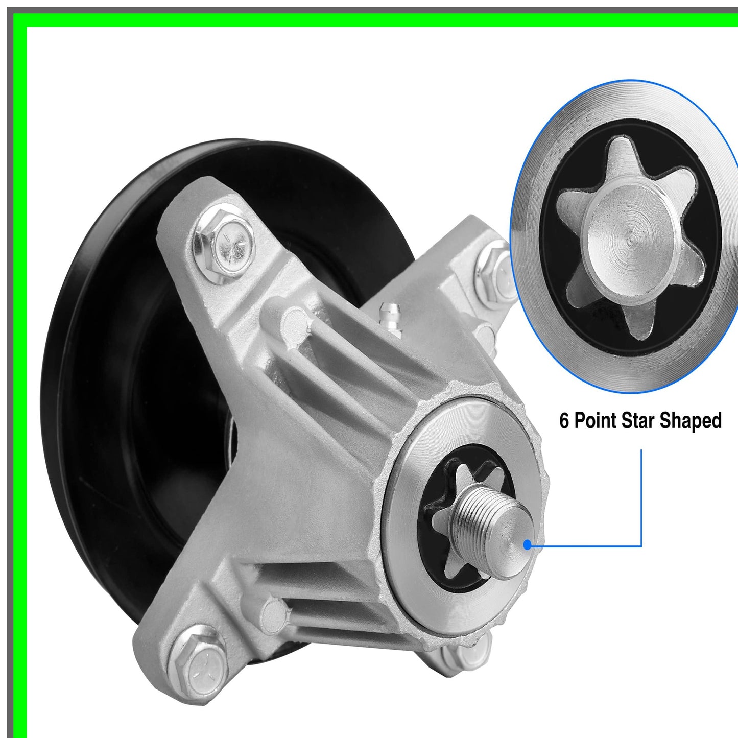 Replacement Spindle Assembly for 54'' Mowers Compatible with MTD Troy Bilt