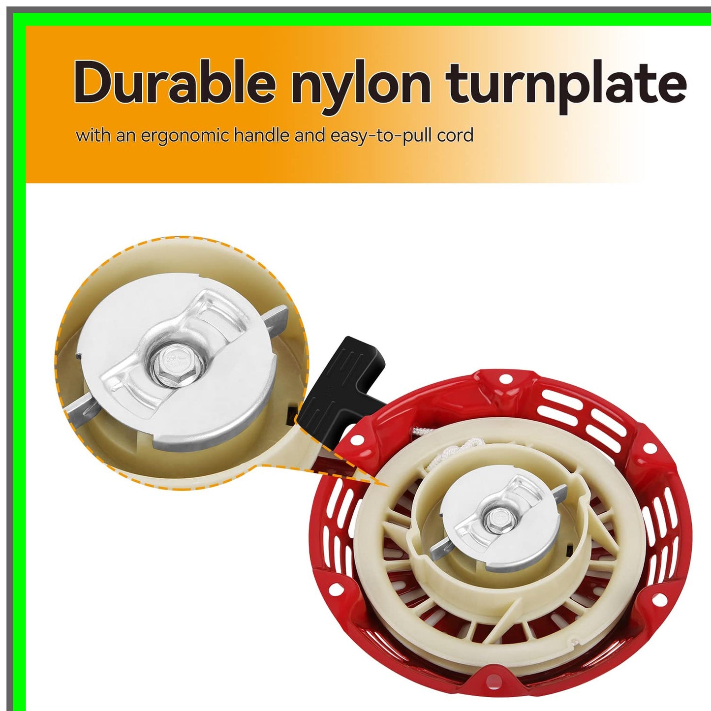 Honda GX390 Recoil Pull Starter Assembly for 11HP 13HP 420cc Mowers