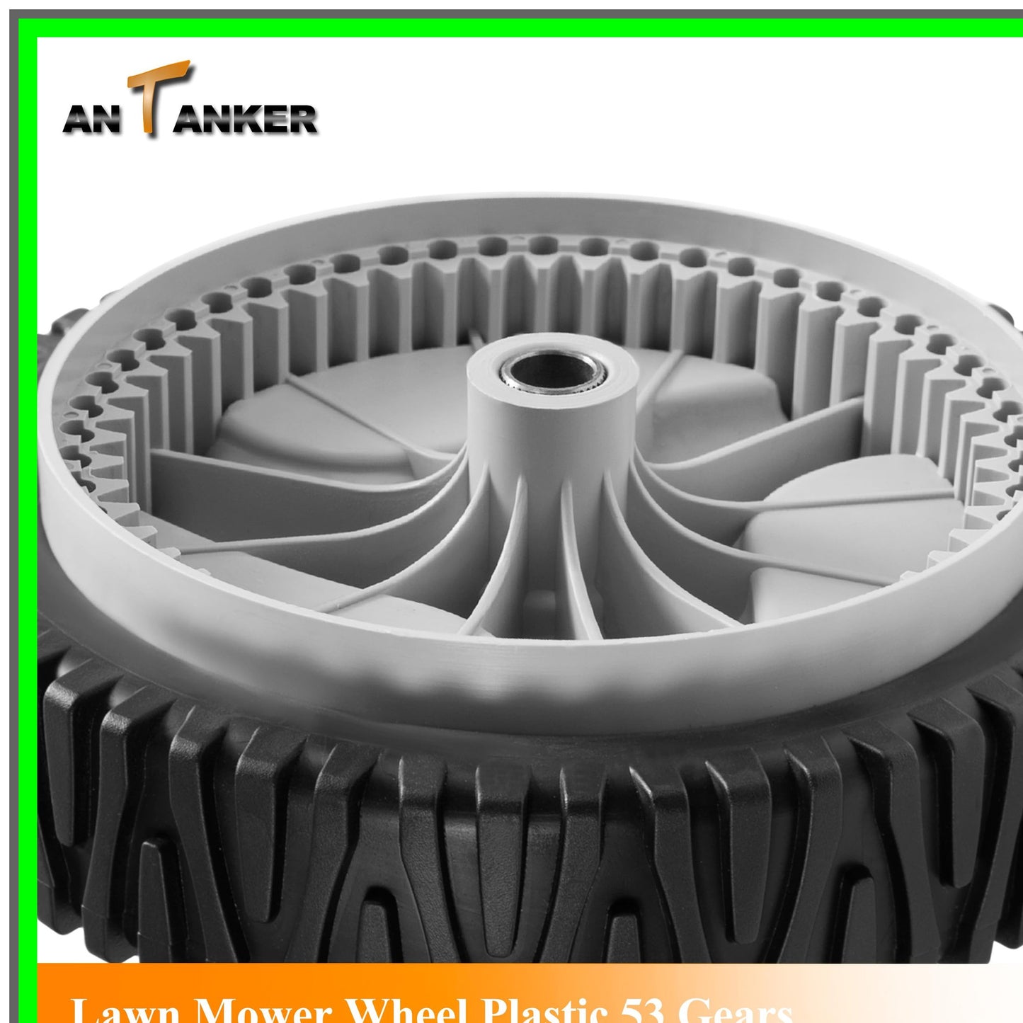 Self Propelled Lawn Mower Drive Wheels Replacement 8" x 1-3/4" 2 Pack