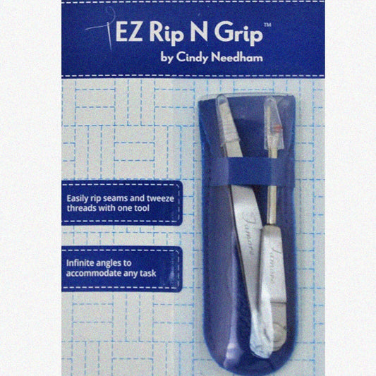 EZ Rip N Grip Tweezer and Seam Ripper Combo