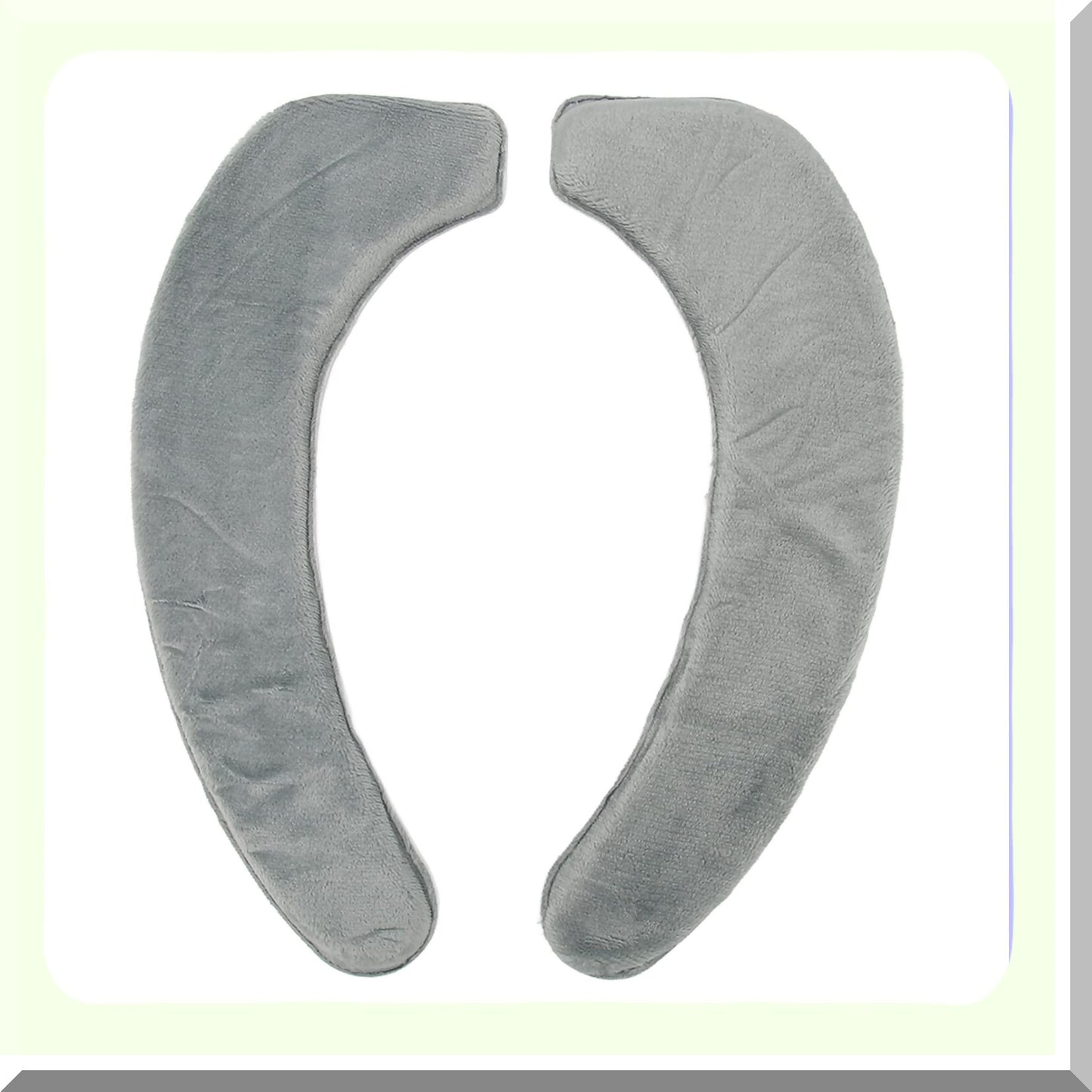 2 Pcs Grey Tet Warmer Seat Cover 40cm