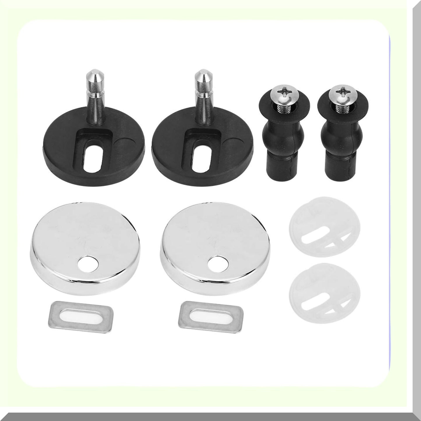 Tet Seat Fixing Hinge Bolt Kit 75x45mm