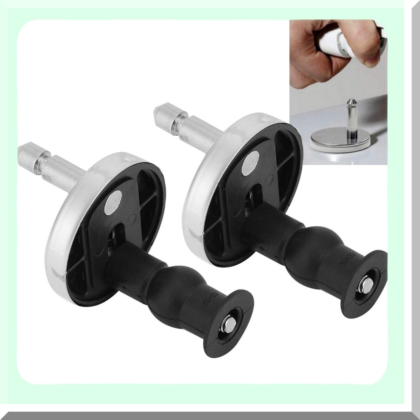Tet Seat Fixing Hinge Bolt Kit 75x45mm