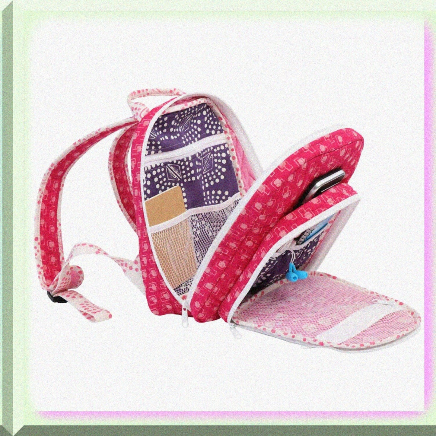 WanderWave Travel Tote Backpack with Adjustable Straps