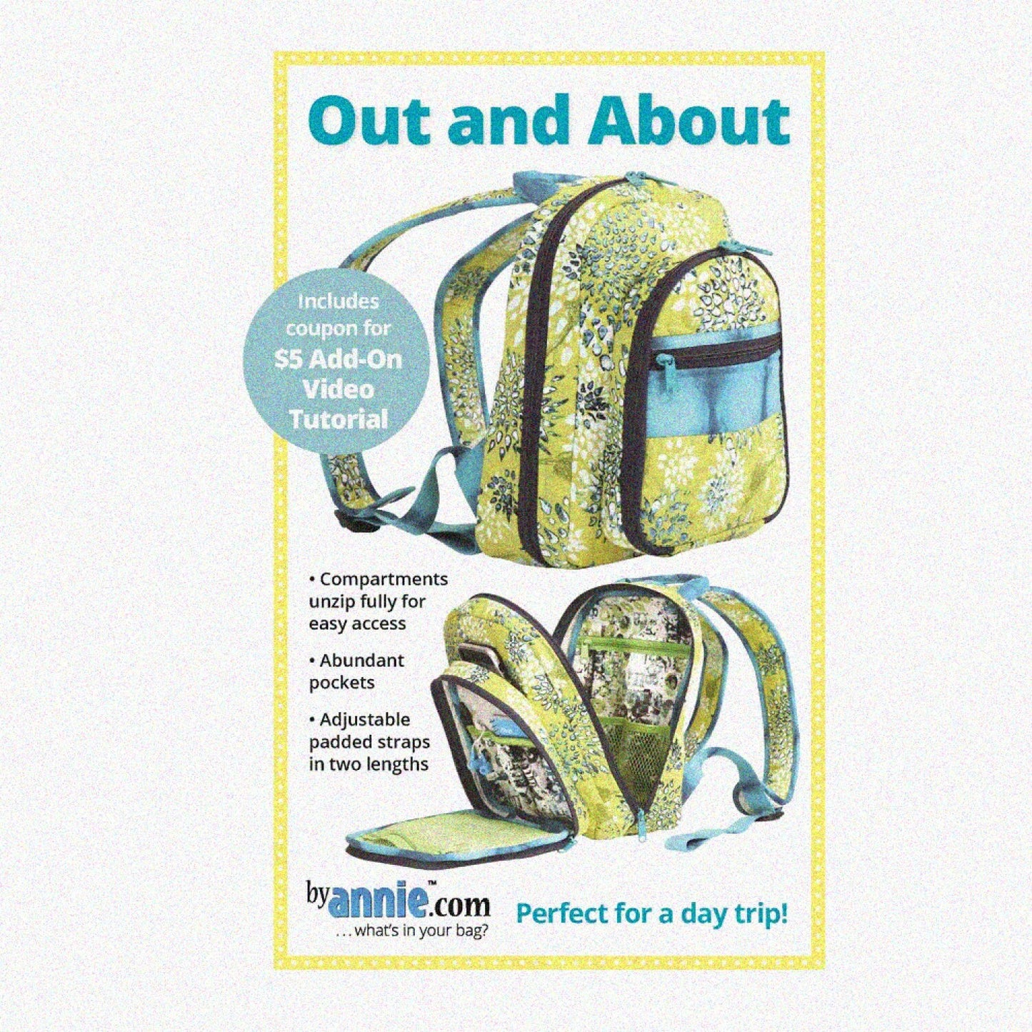 WanderWave Travel Tote Backpack with Adjustable Straps