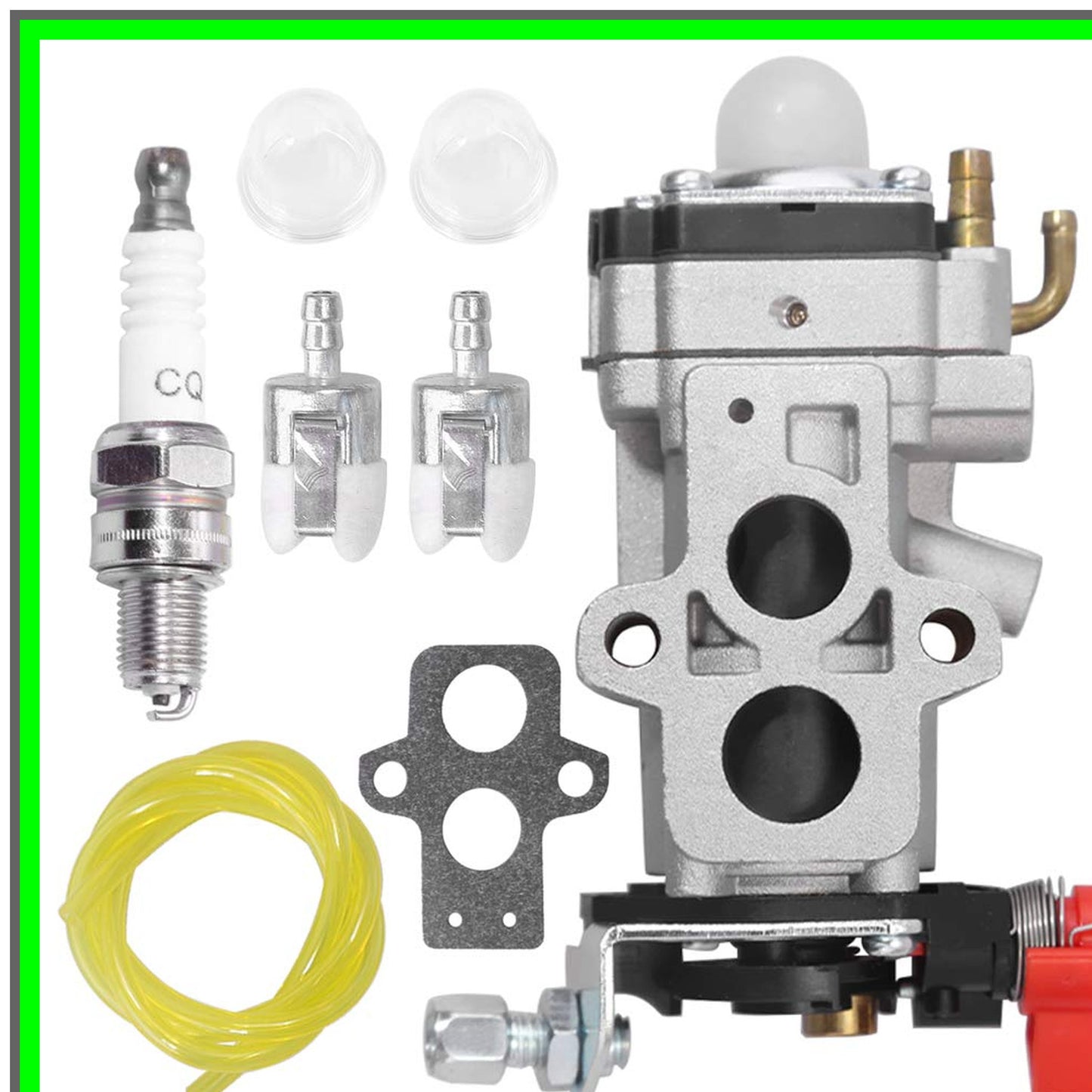 High-Performance Carburetor Kit with Gasket and Fuel Line for Leaf Blowers
