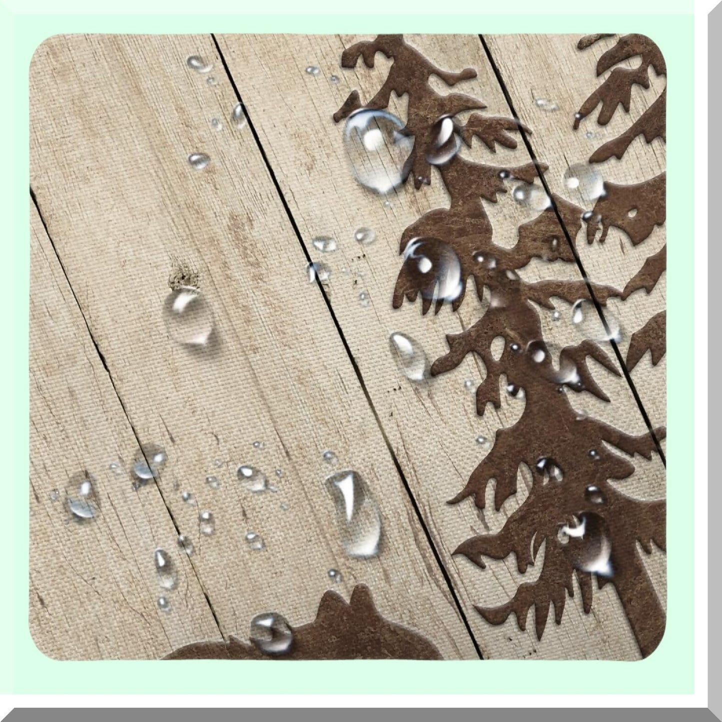 Bear Shower Curtain with 12 Hooks, 60" x 70"