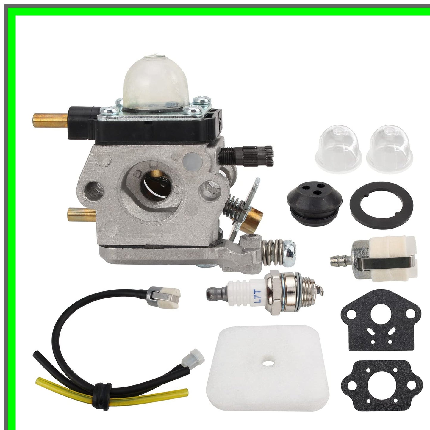 2-Cycle Mantis Tiller Carburetor and Air Filter Repower Kit