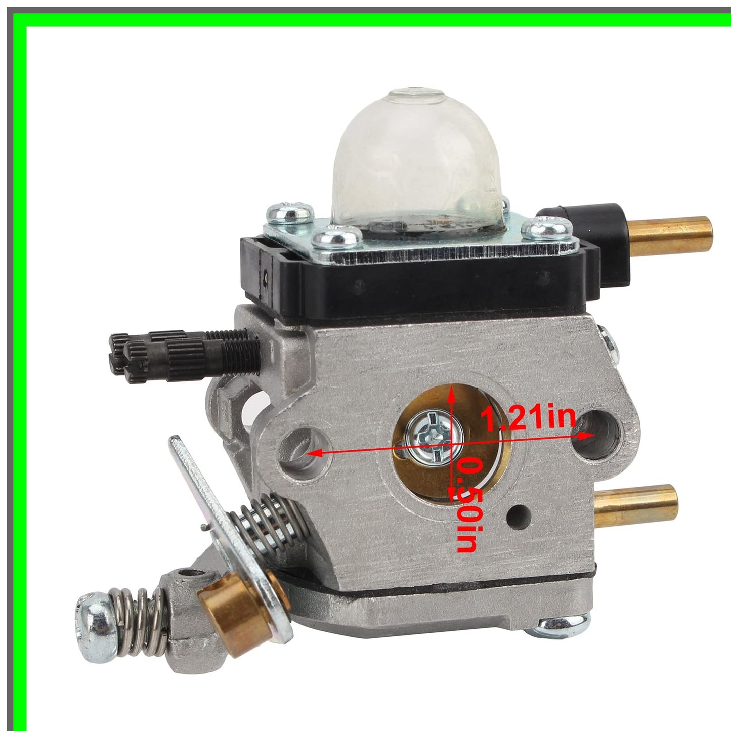 2-Cycle Mantis Tiller Carburetor and Air Filter Repower Kit