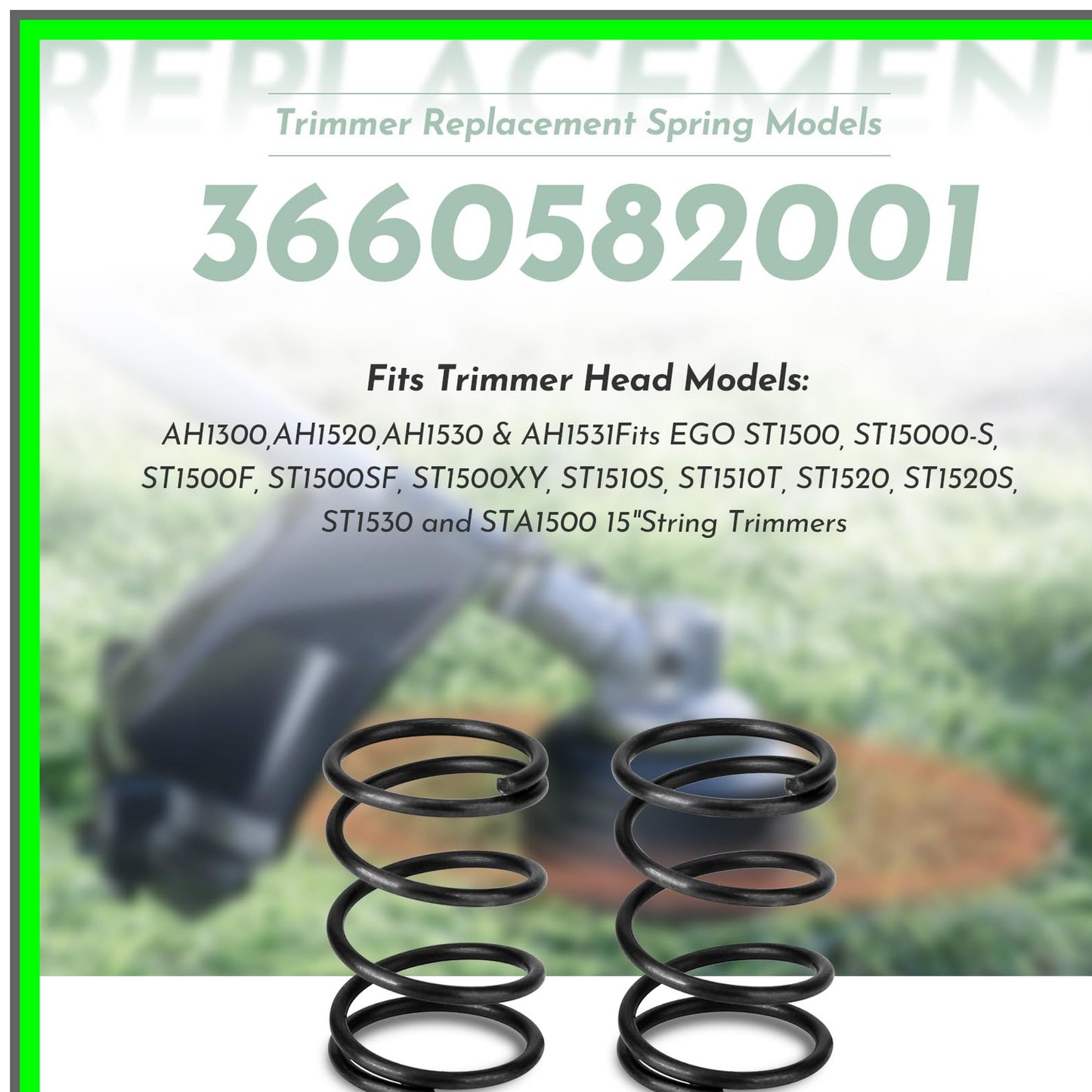 EGO Trimmer Head Compression Spring Set for ST1500 Series 6-Pack