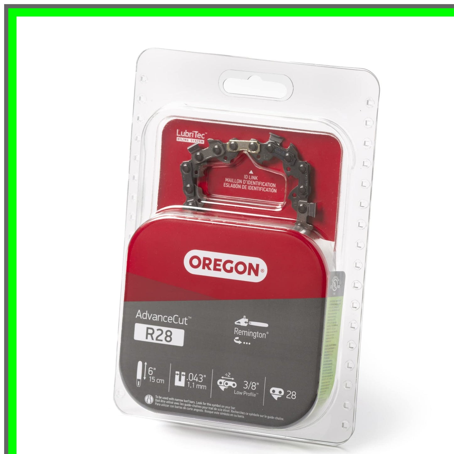 AdvanceCut 28 Drive Link Replacement Chain for 6" Pole Saws and Chainsaws