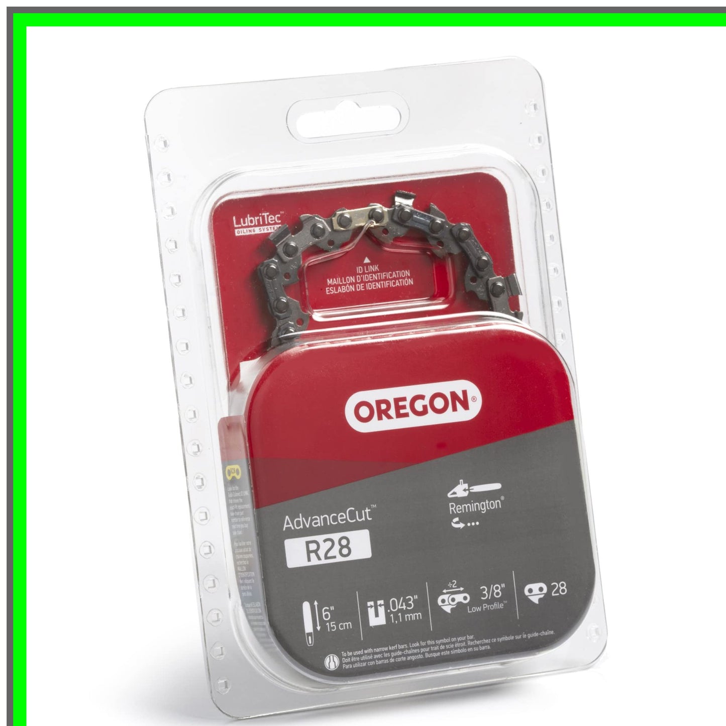 AdvanceCut 28 Drive Link Replacement Chain for 6" Pole Saws and Chainsaws