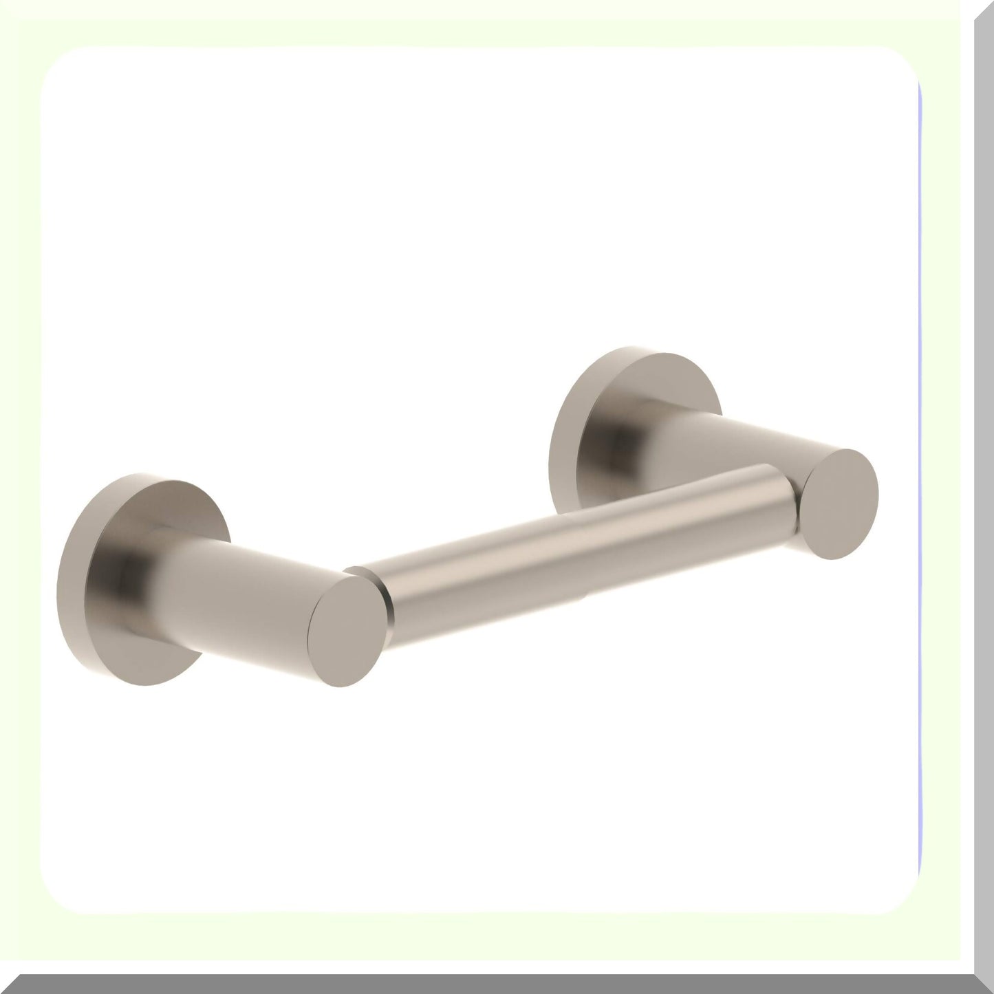 Identity Wall-Mounted Tet Paper Holder Nickel