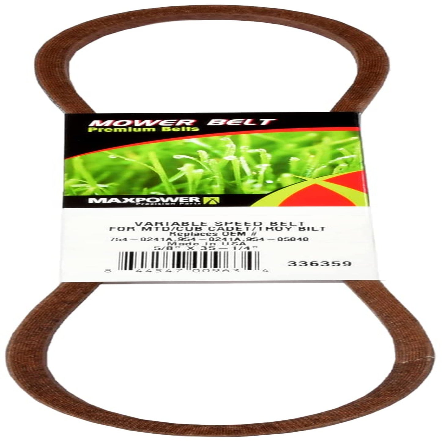 MTD Cub Cadet Troy-Bilt Mower Belt Replacement 754-0241A 954-0241A