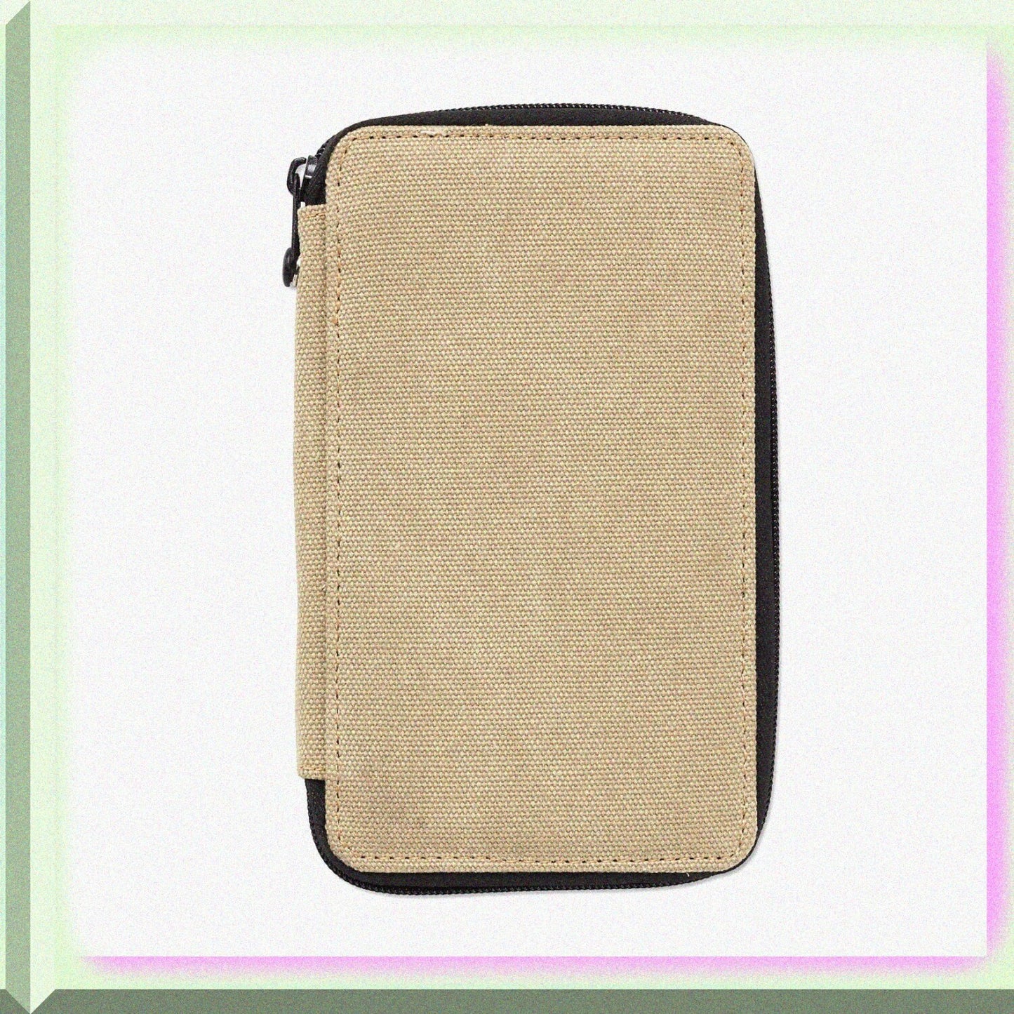 Canvas Storage Case for Pencils, Markers, Pens, Art Supplies