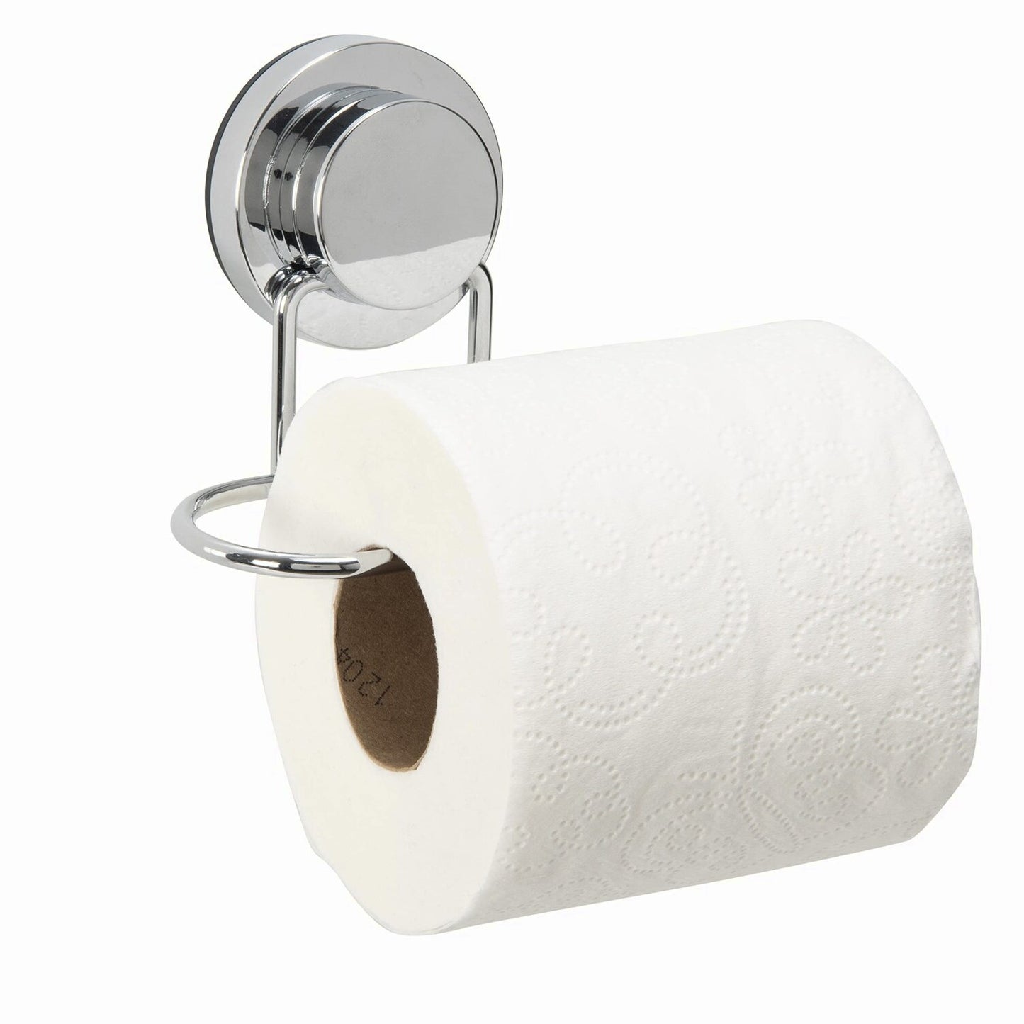 Suction Cup Toilet Paper Holder Chrome