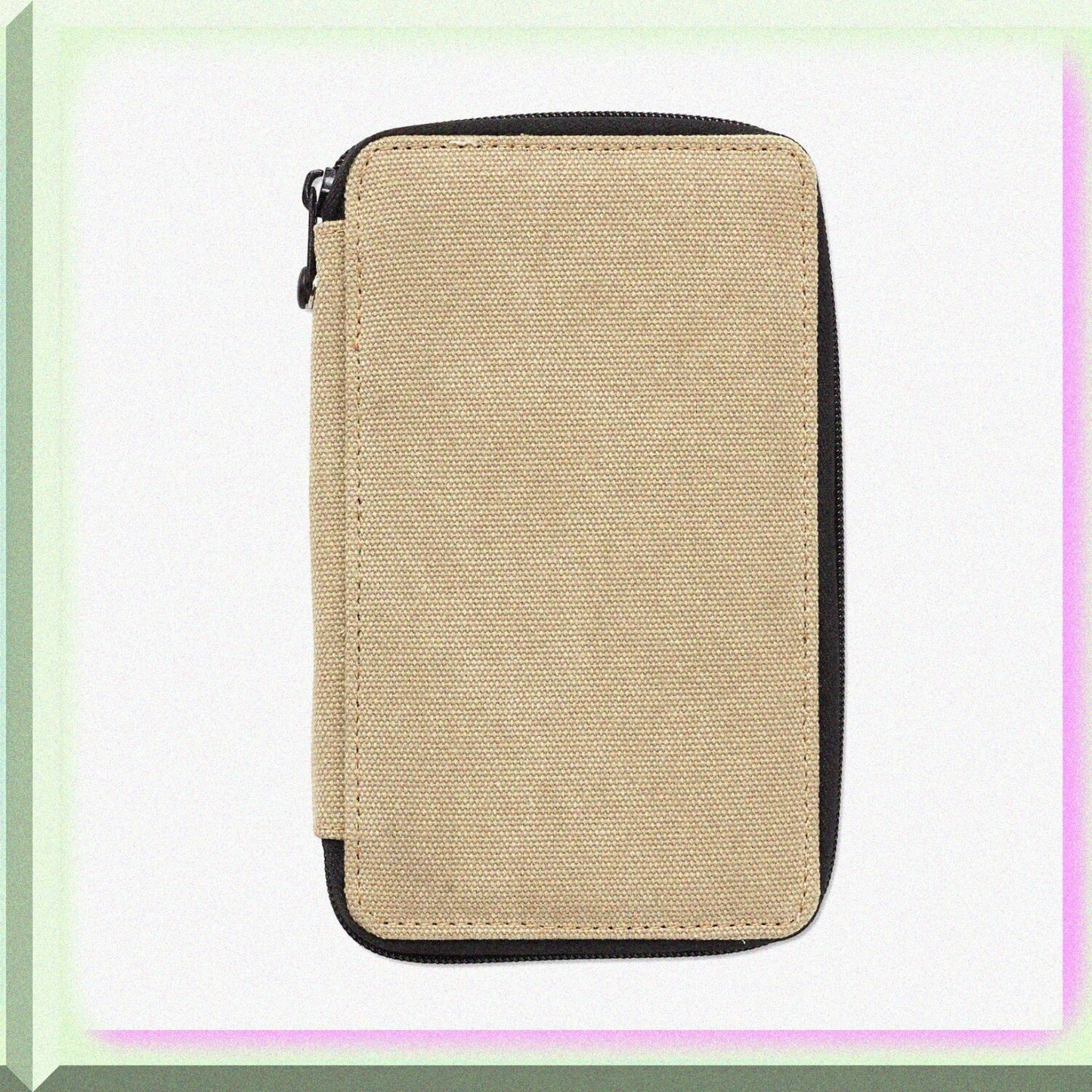 Canvas Storage Case for Pencils, Markers, Pens, Art Supplies