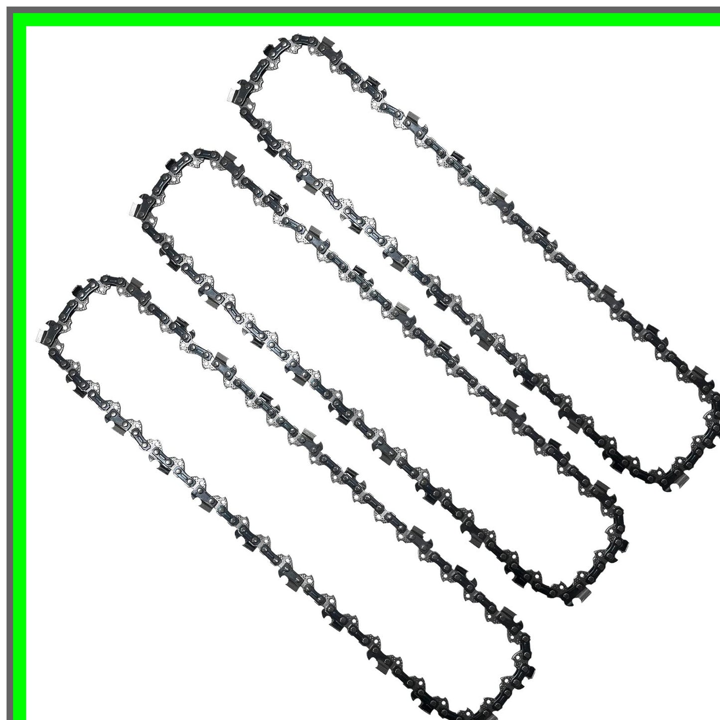 12 Inch Replacement Chains for 20V Electric Chainsaw - 3PC Set