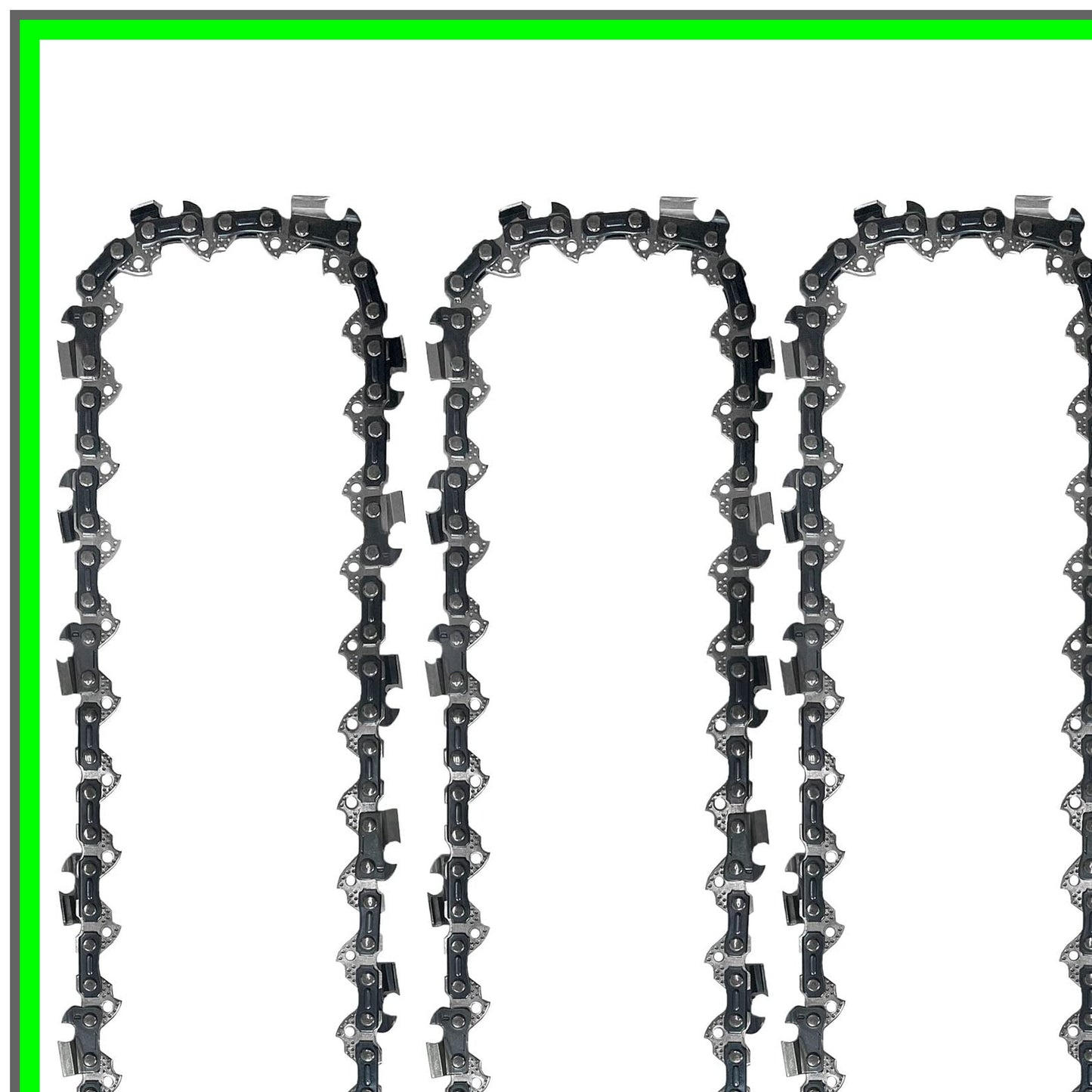 12 Inch Replacement Chains for 20V Electric Chainsaw - 3PC Set