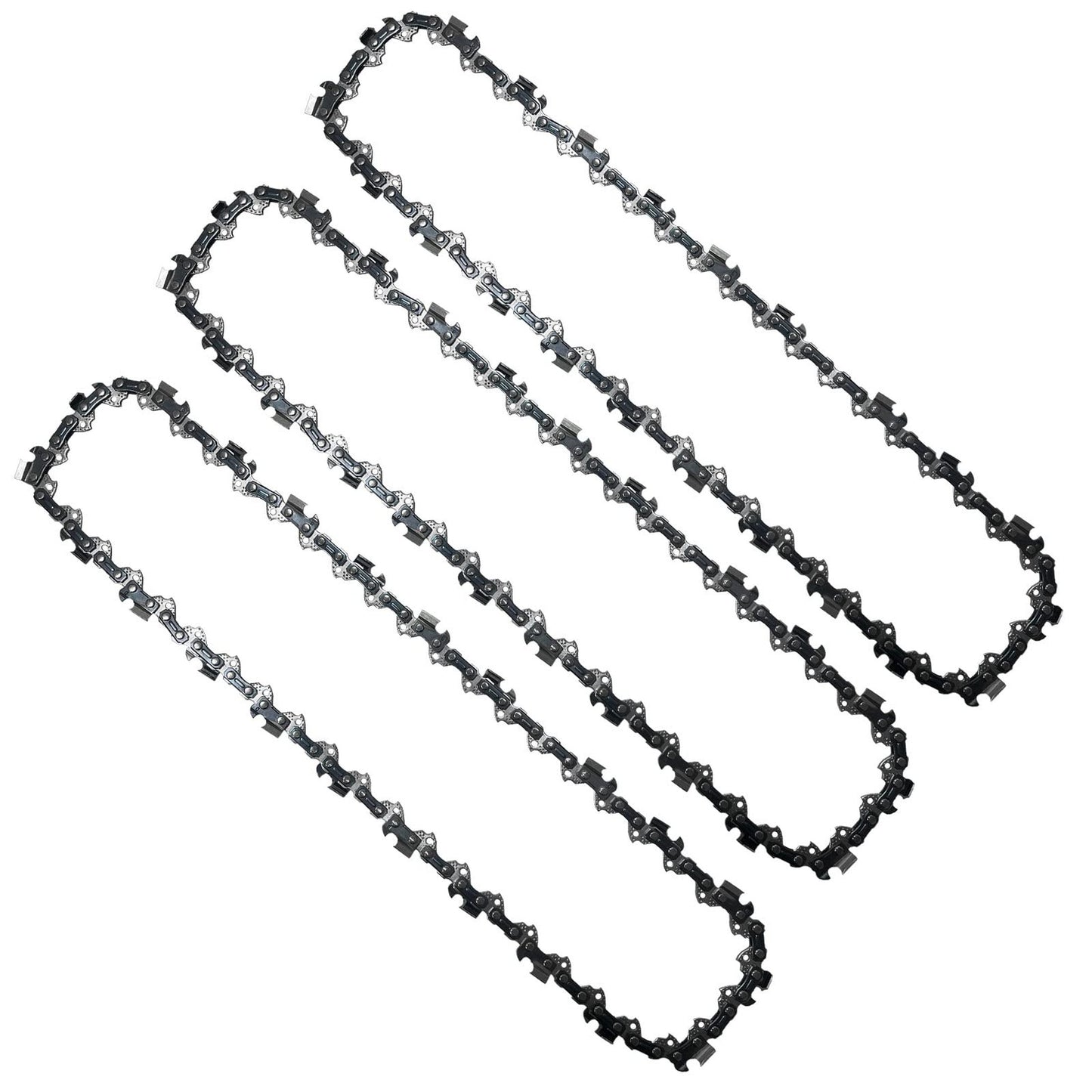 12 Inch Replacement Chains for 20V Electric Chainsaw - 3PC Set