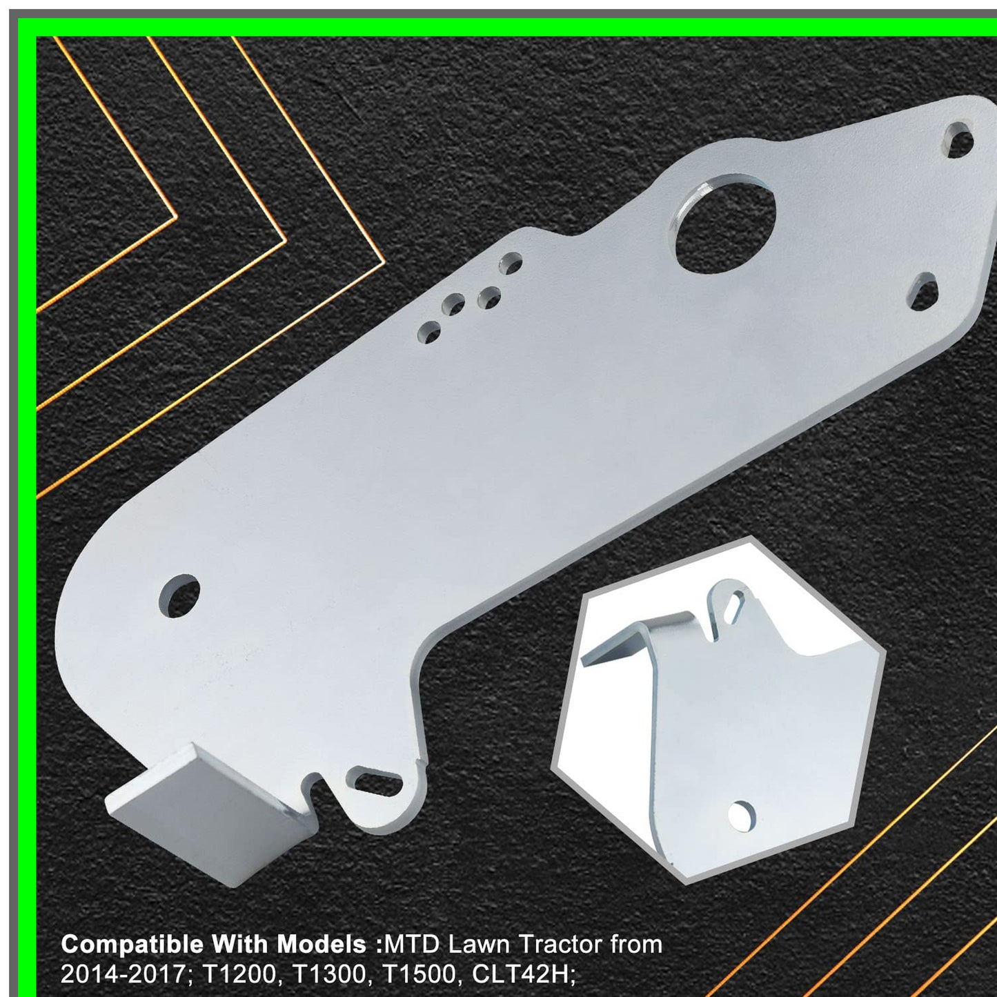 MTD Lawn Tractor Deck Idler Pulley Bracket Replacement for Troy-Bilt Models