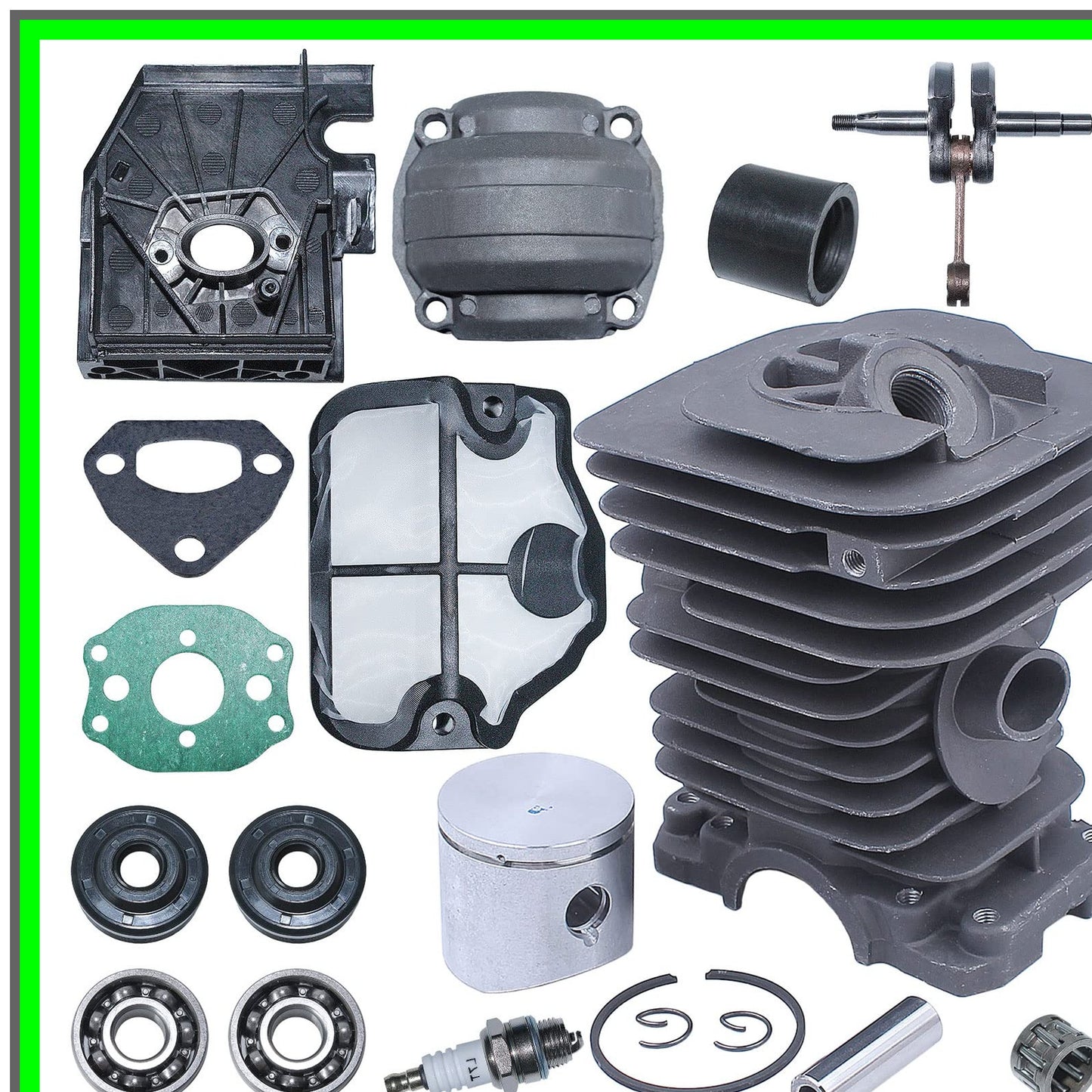 Husqvarna Chainsaw Cylinder Kit 38mm Replacement Parts for Models 136-142