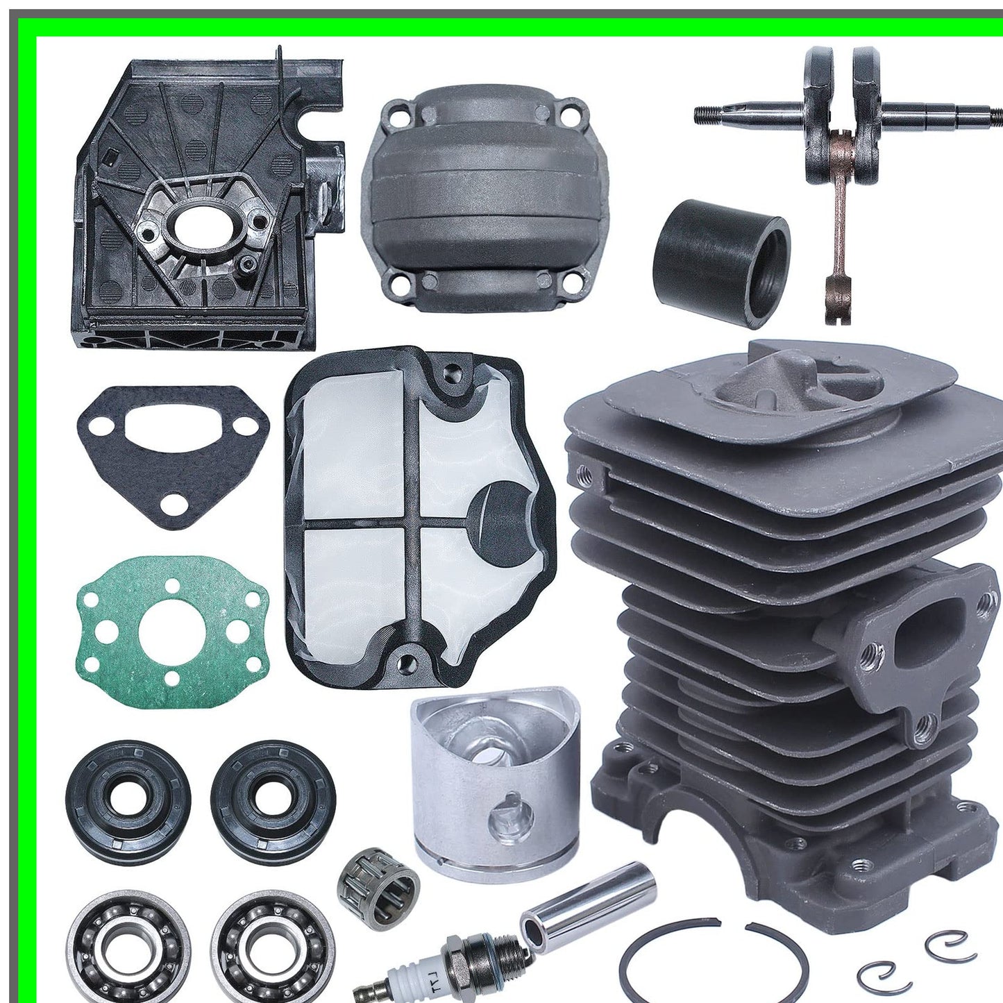 Husqvarna Chainsaw Cylinder Kit 38mm Replacement Parts for Models 136-142