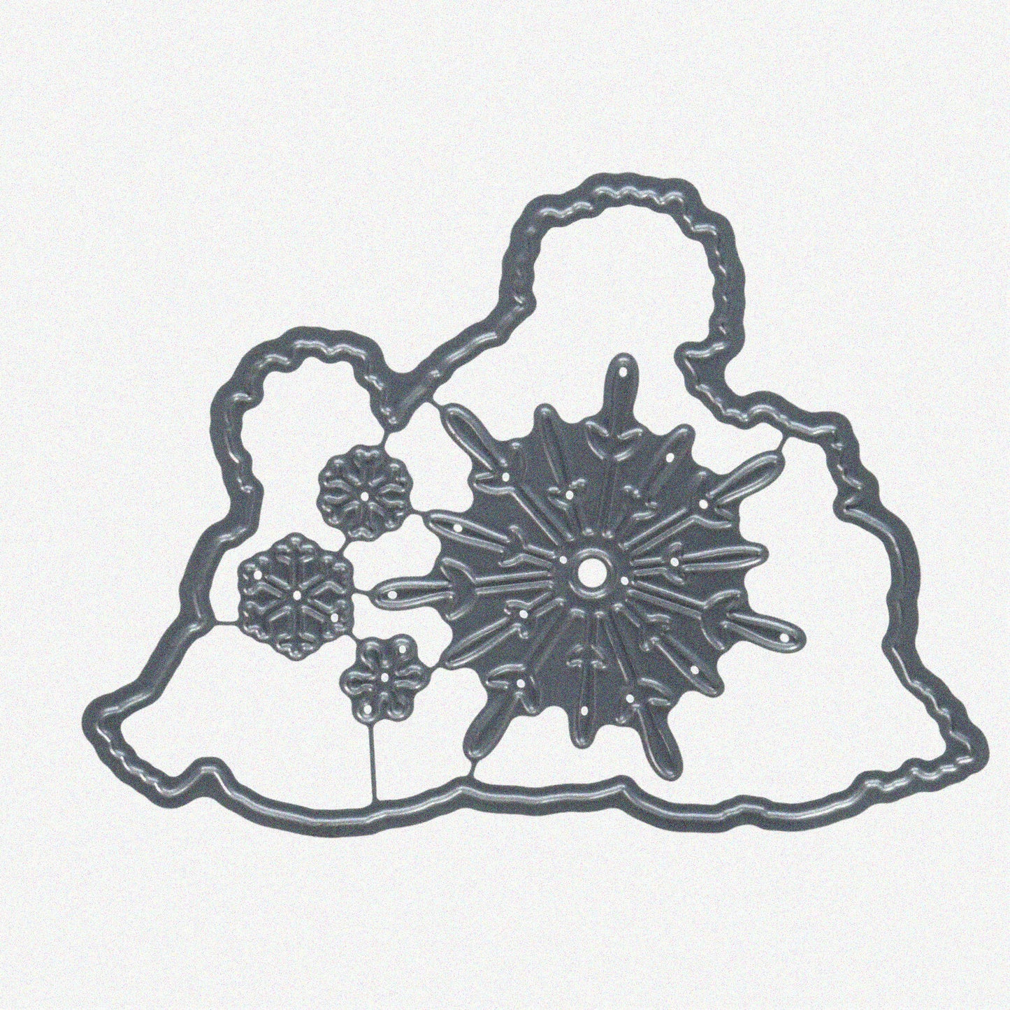 Series Creative Dies 51-395 Snow Family Cut Out