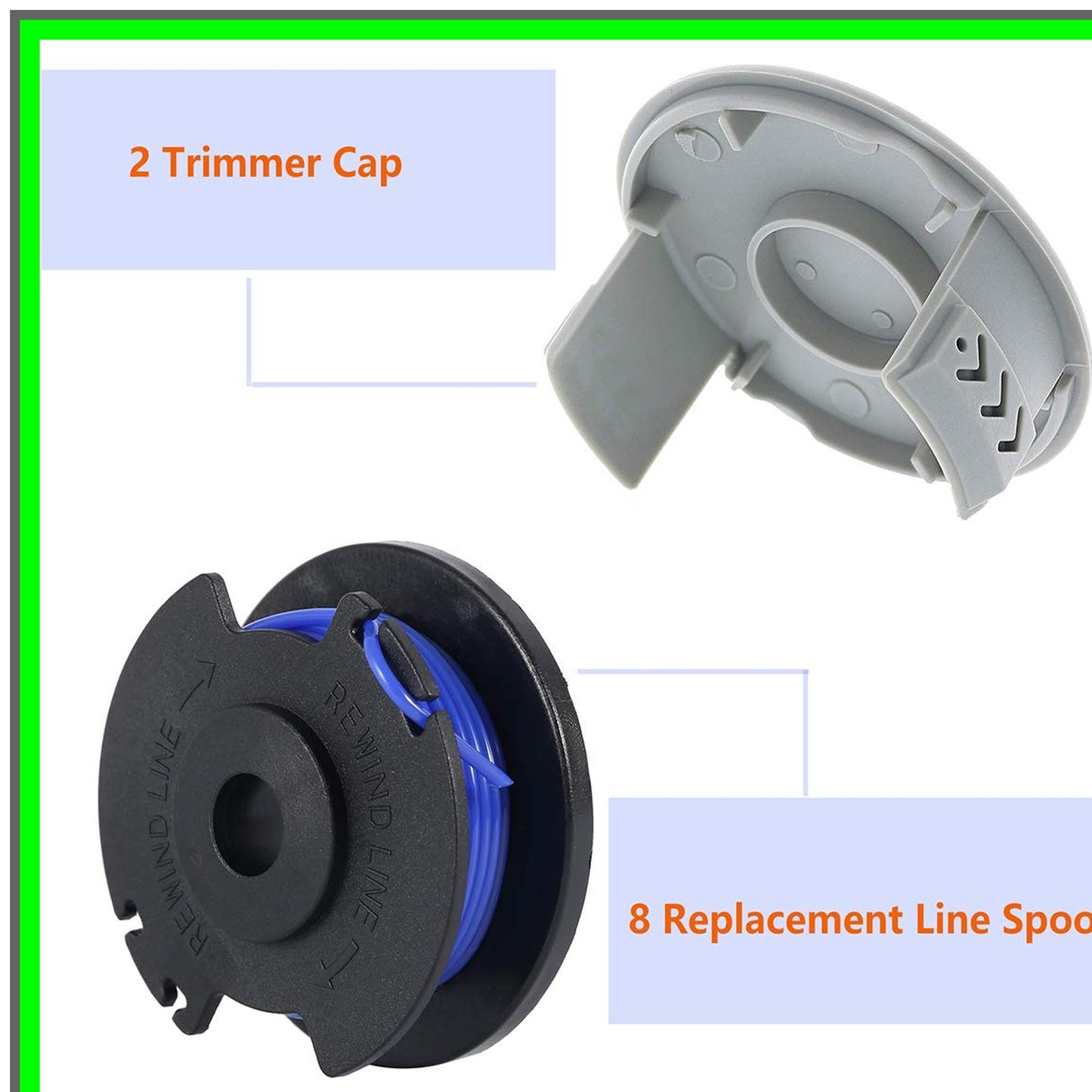 Efficient 0.065 String Trimmer Spool Line for Ryobi 10 Pack Replacement