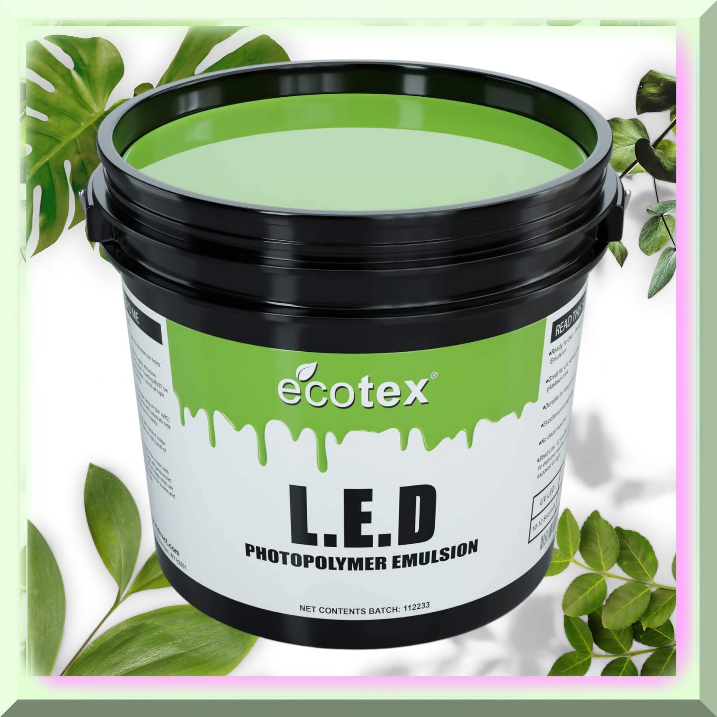 EcoGlow Silk Screen Emulsion 16oz for Plastisol Ink
