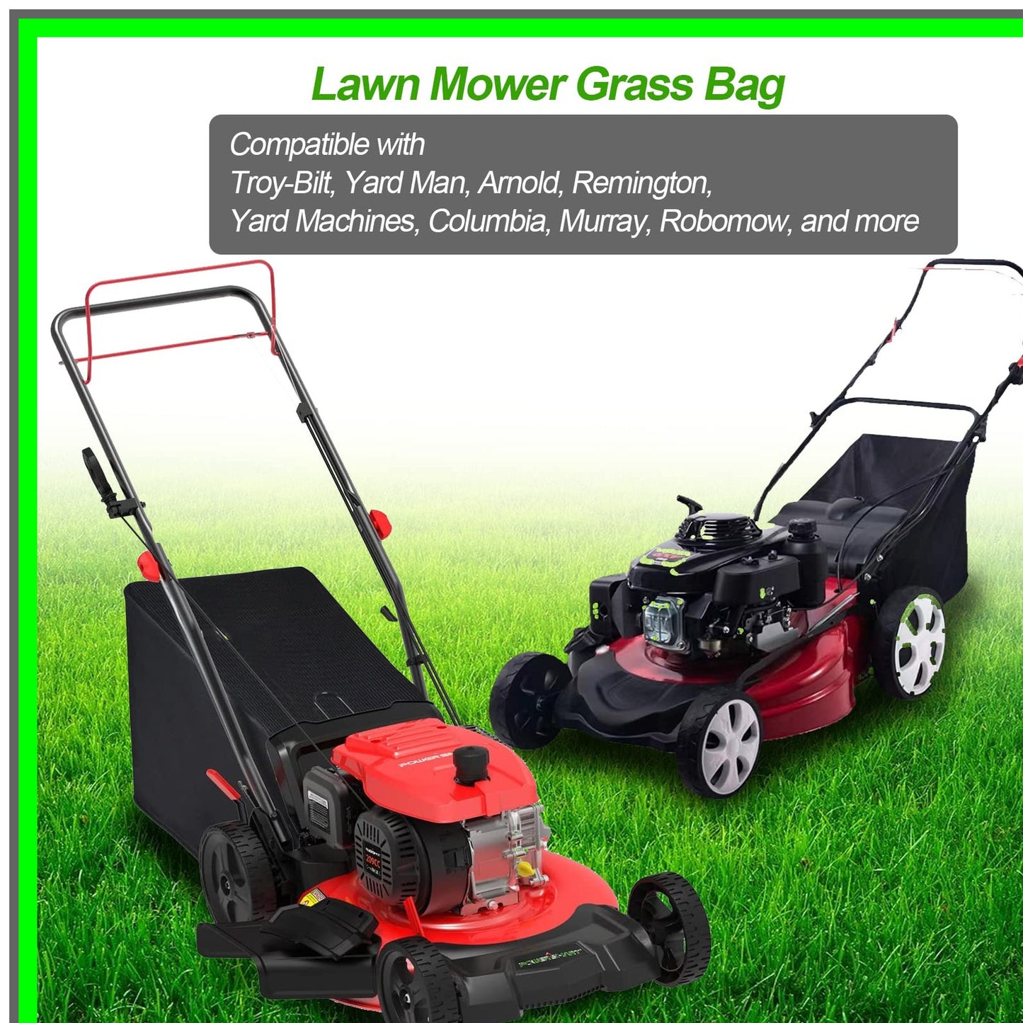MTD Troy Bilt Lawnmower Grass Bag Replacement for 21" Models