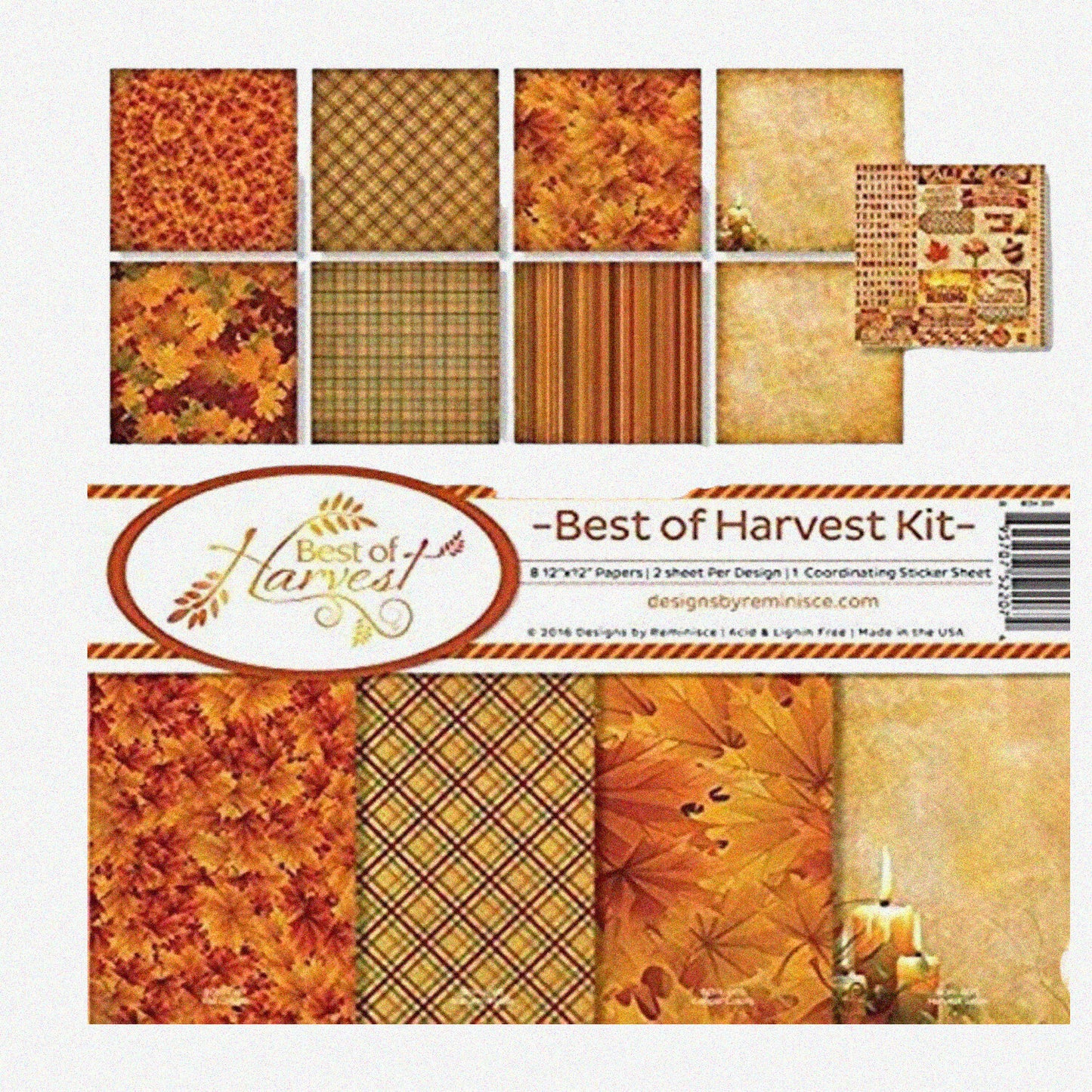 Harvest Haven Scrapbook Collection Kit 12"x12"