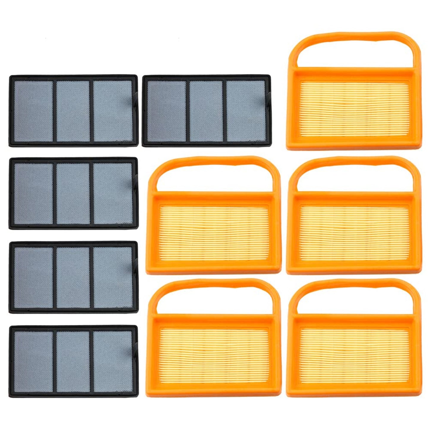 Stihl TS420 Air Filter Set with Spark Plug for Chainsaw Engine Replacement