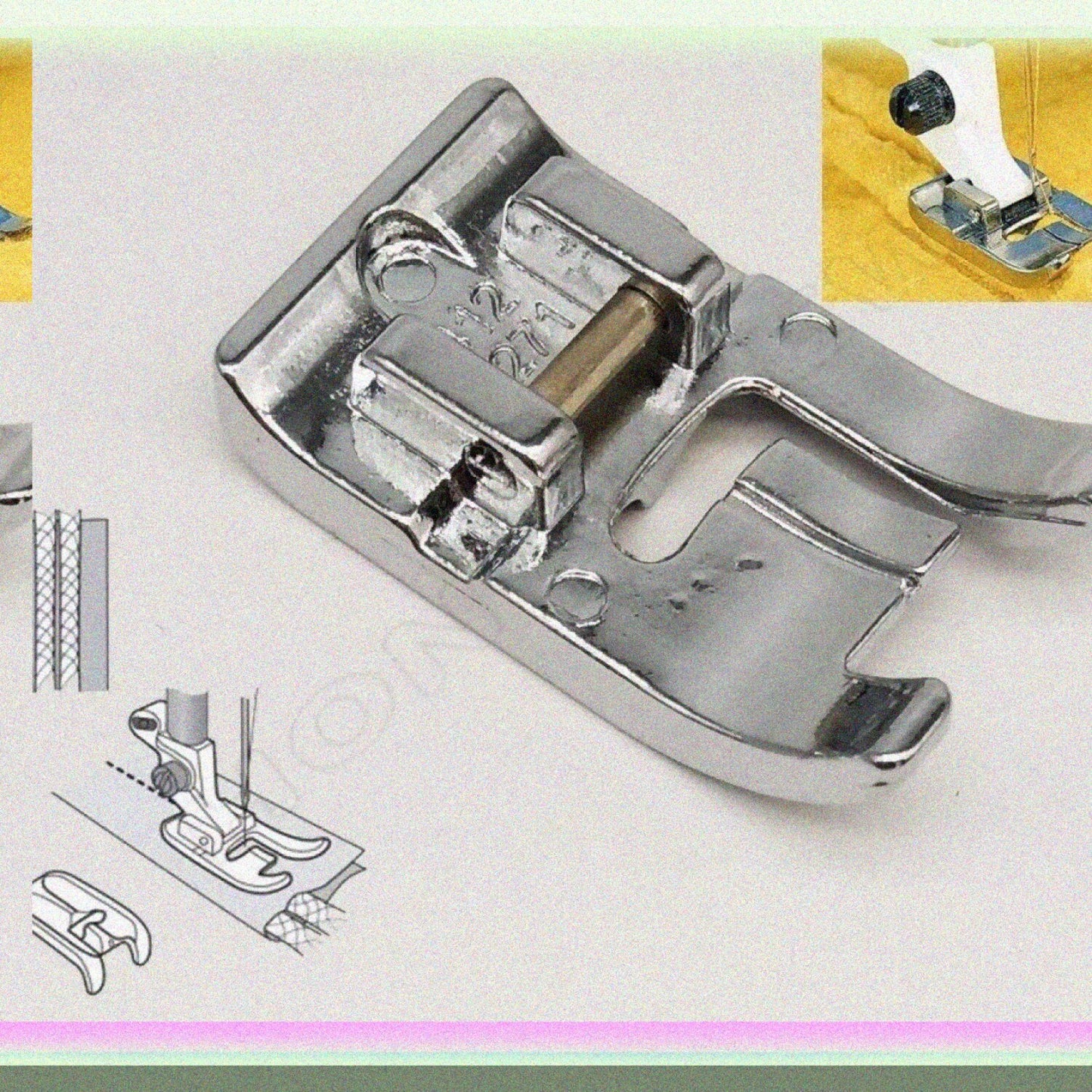 Double Welt Cord Foot 4126271-45 for Viking Husqvarna 1-7