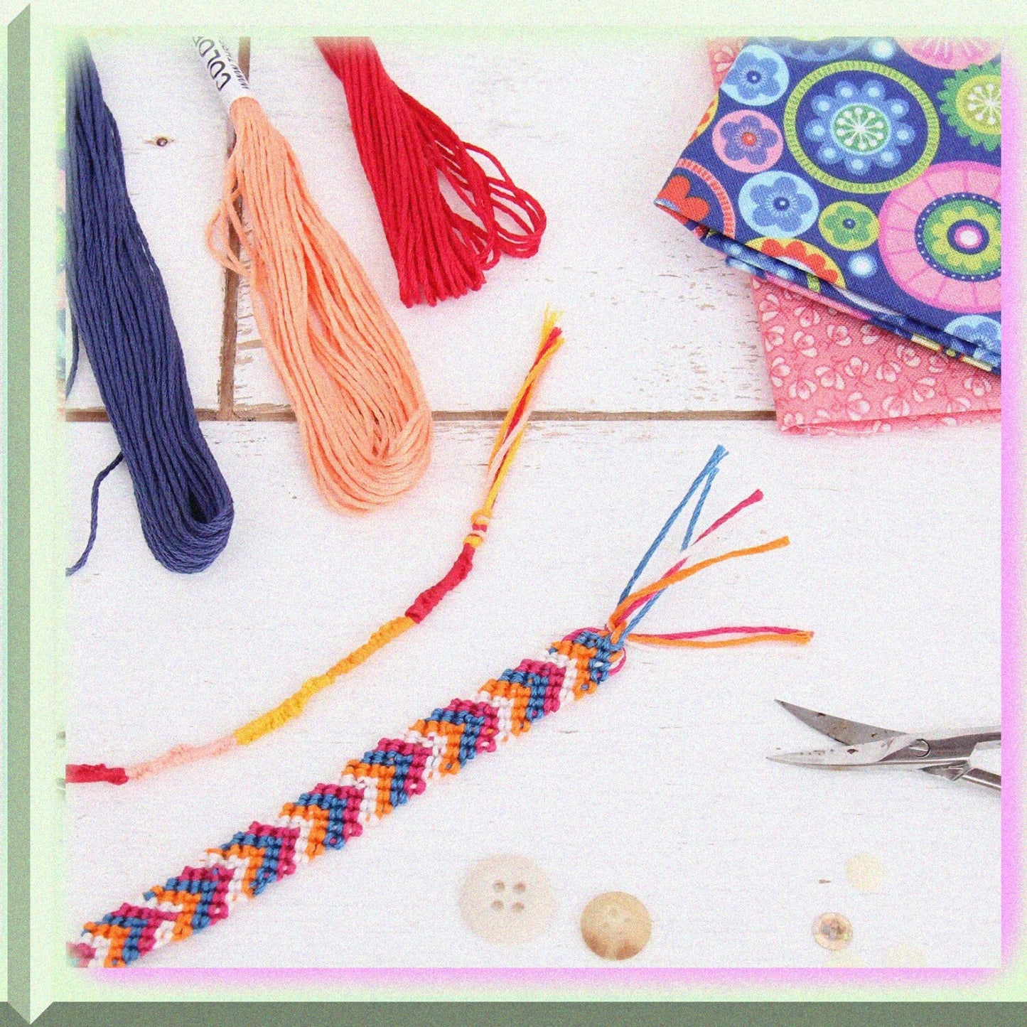 Egyptian Cotton Embroidery Floss Kit 10 Colors